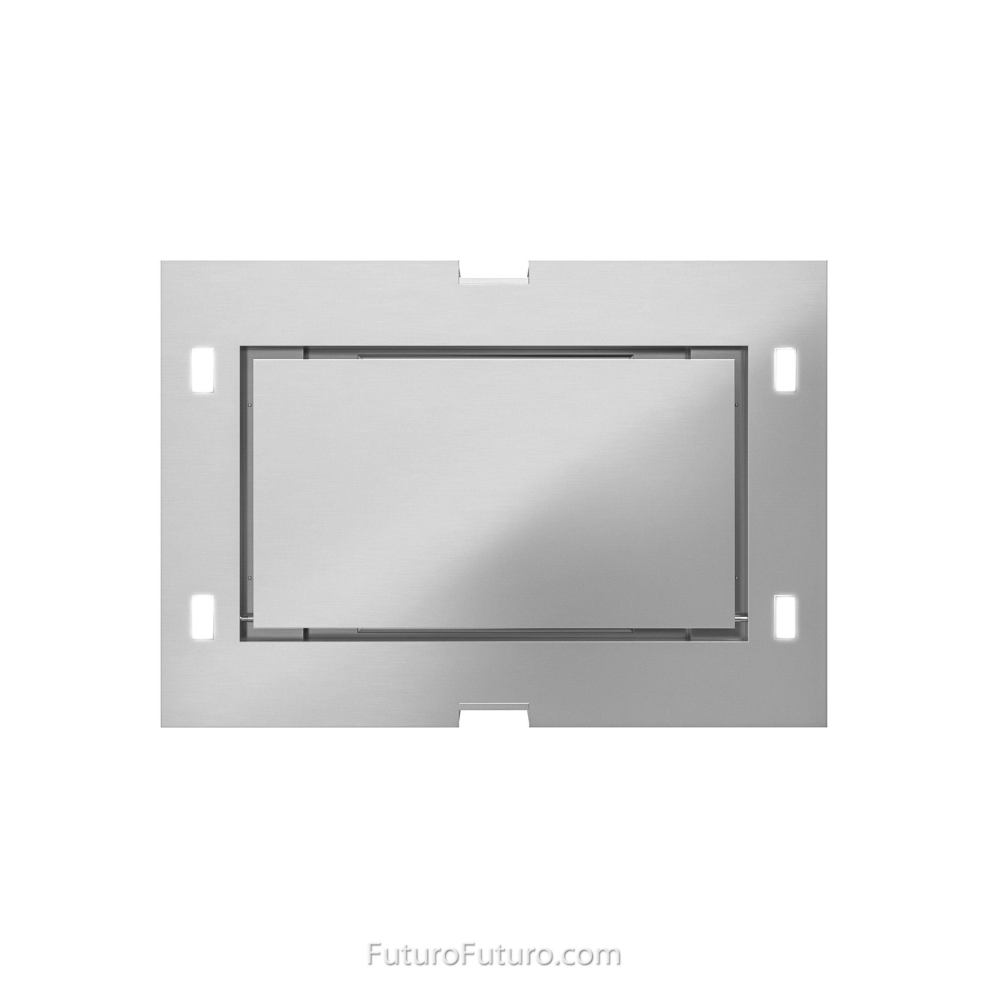 27″ Murano Snow LED Island Range Hood IS27MURSNOWLED