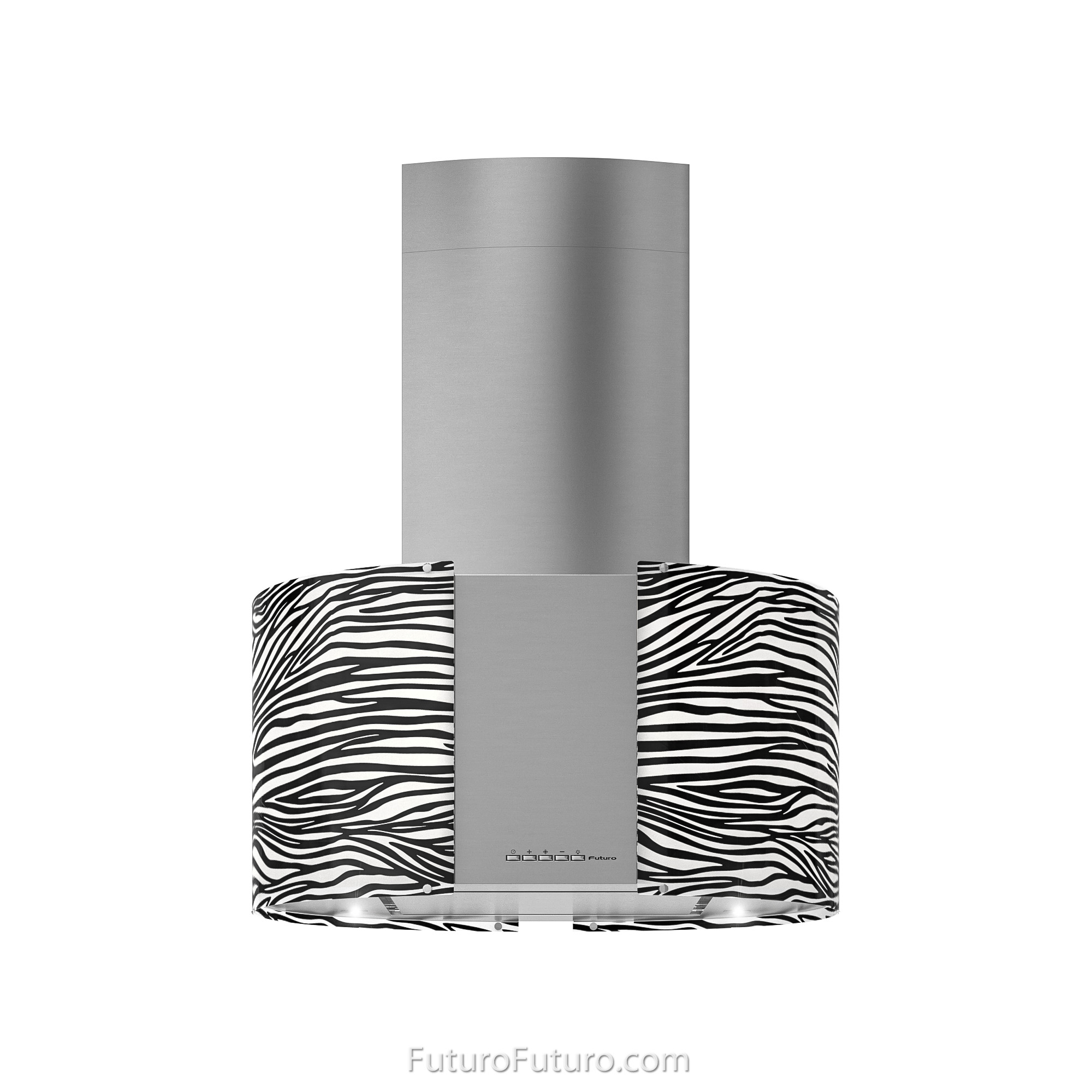 27″ Murano Zebra LED Island Range Hood IS27MURZEBRALED