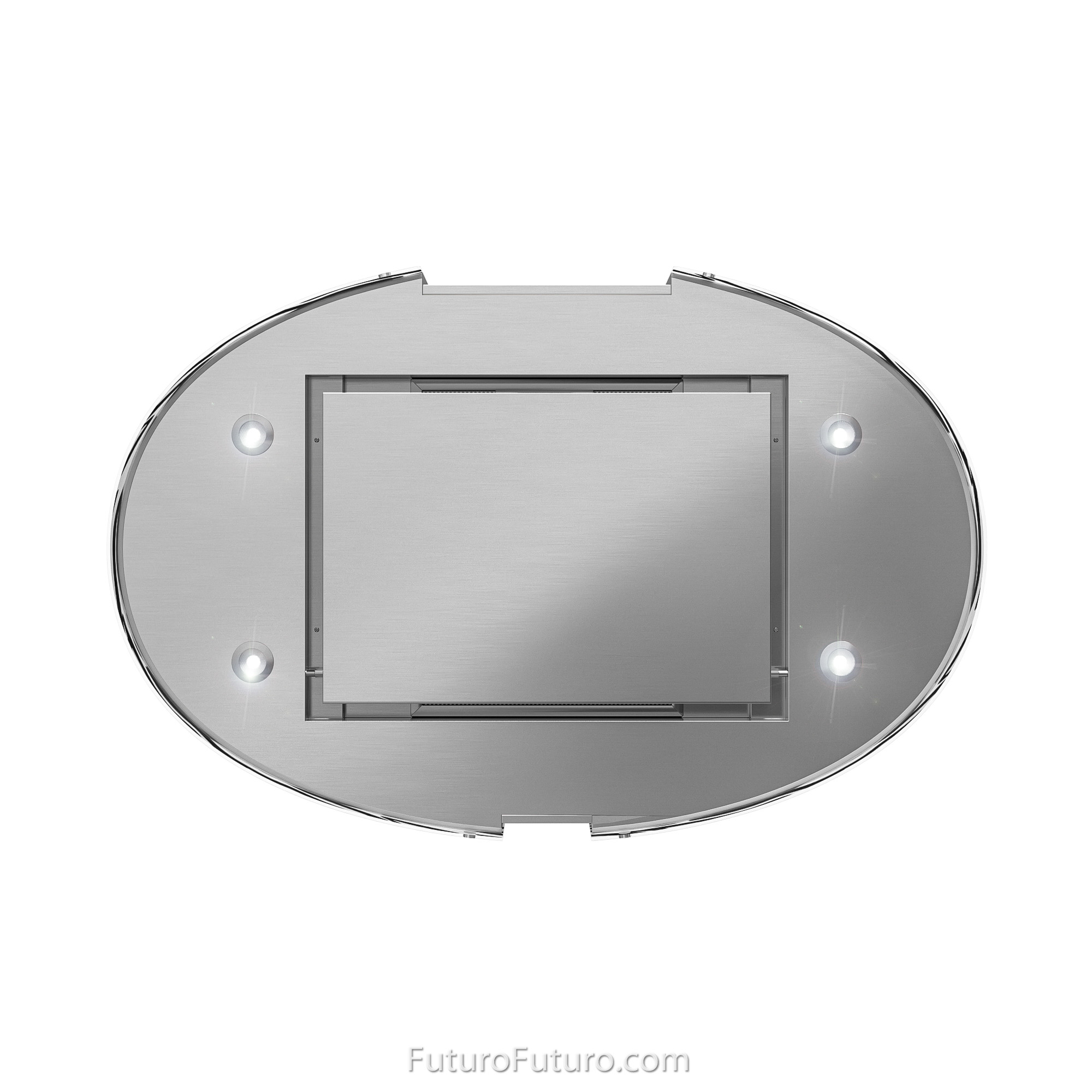 27″ Murano Zebra LED Island Range Hood IS27MURZEBRALED