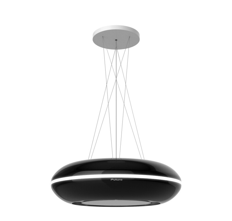 30″ Orbit Black Island Range Hood IS30ORBITBLK