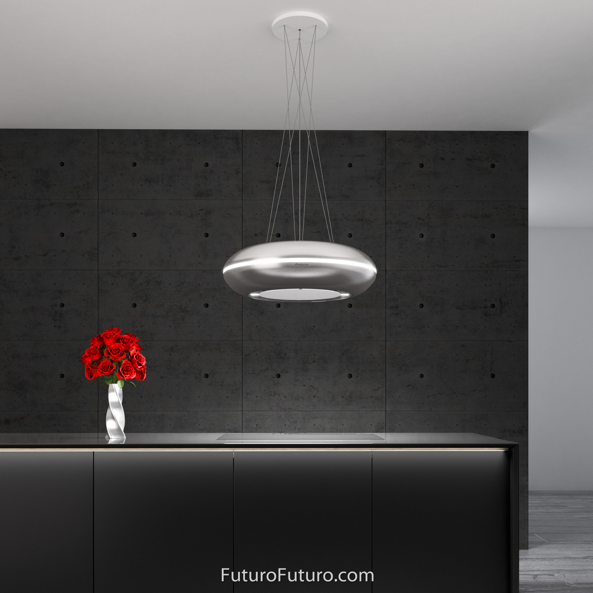 30″ Orbit Inox Island Range Hood IS30ORBITINOX