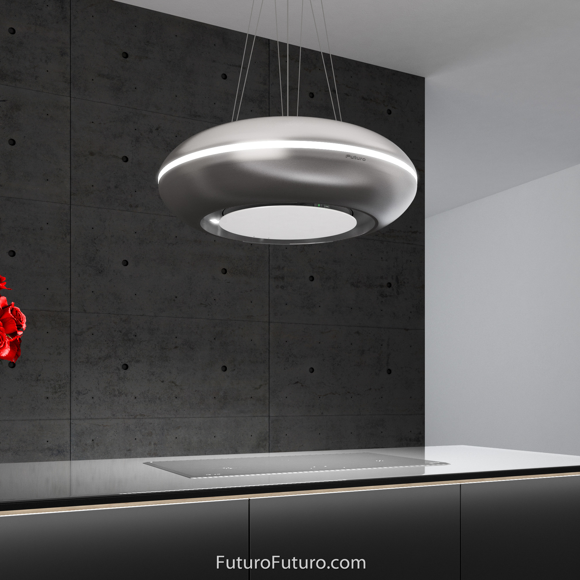 30″ Orbit Inox Island Range Hood IS30ORBITINOX