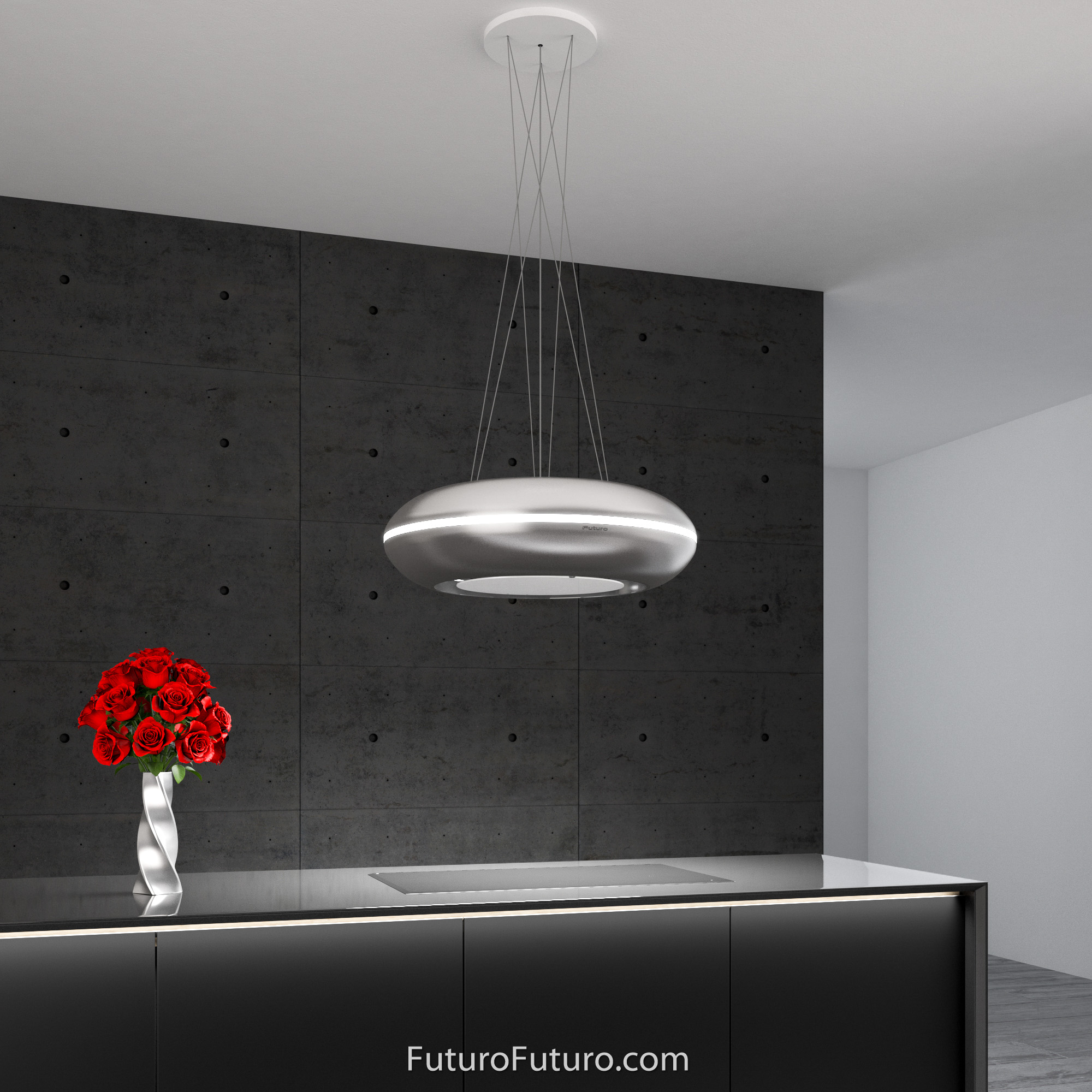 30″ Orbit Inox Island Range Hood IS30ORBITINOX