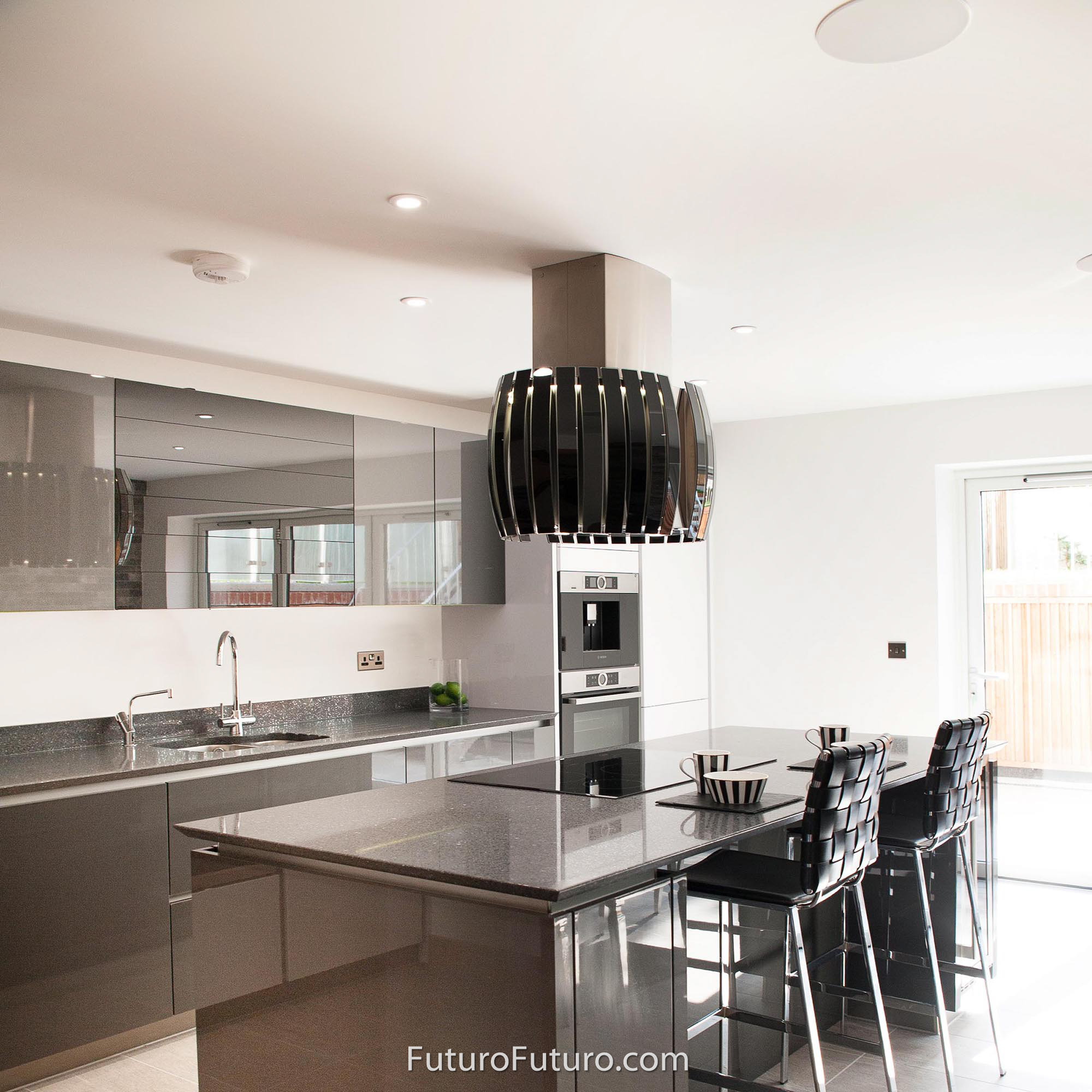 30″ Pearl Black Island Range Hood IS30PEARLBLK