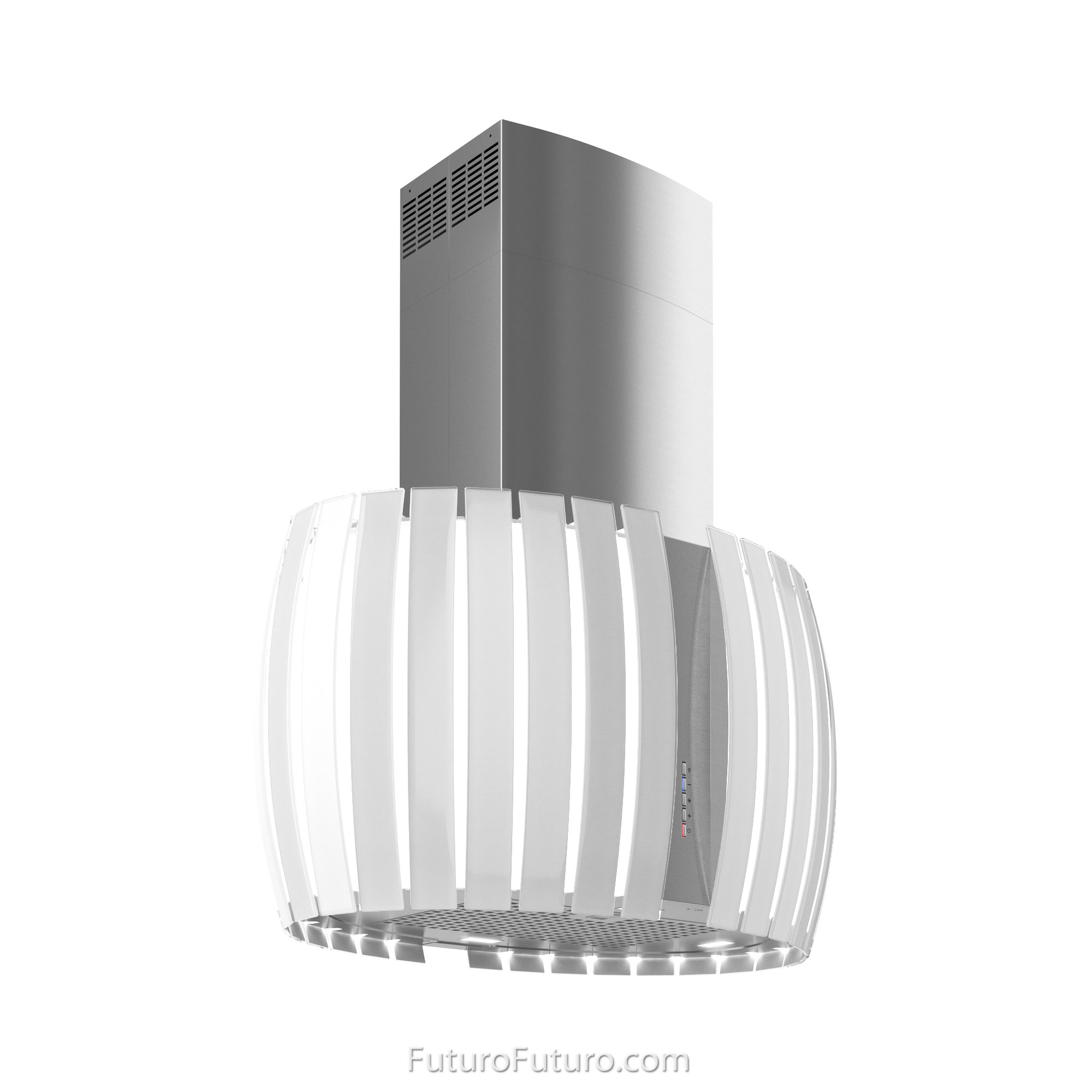 30″ Pearl White Island Range Hood IS30PEARLWHT