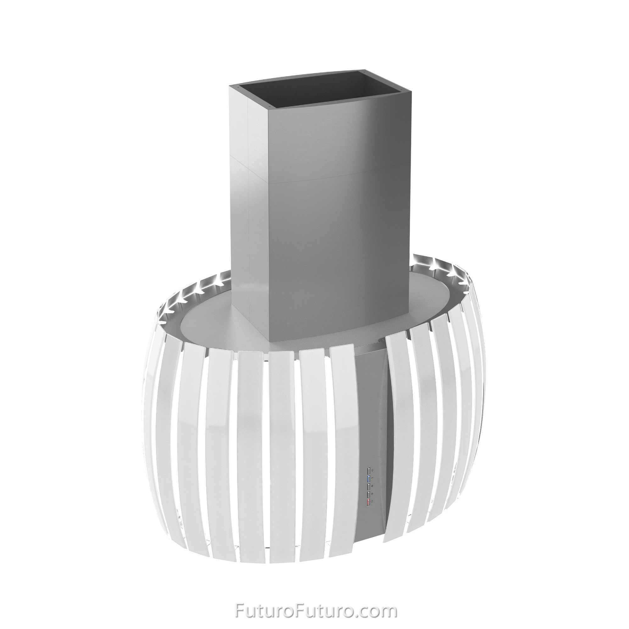 30″ Pearl White Island Range Hood IS30PEARLWHT