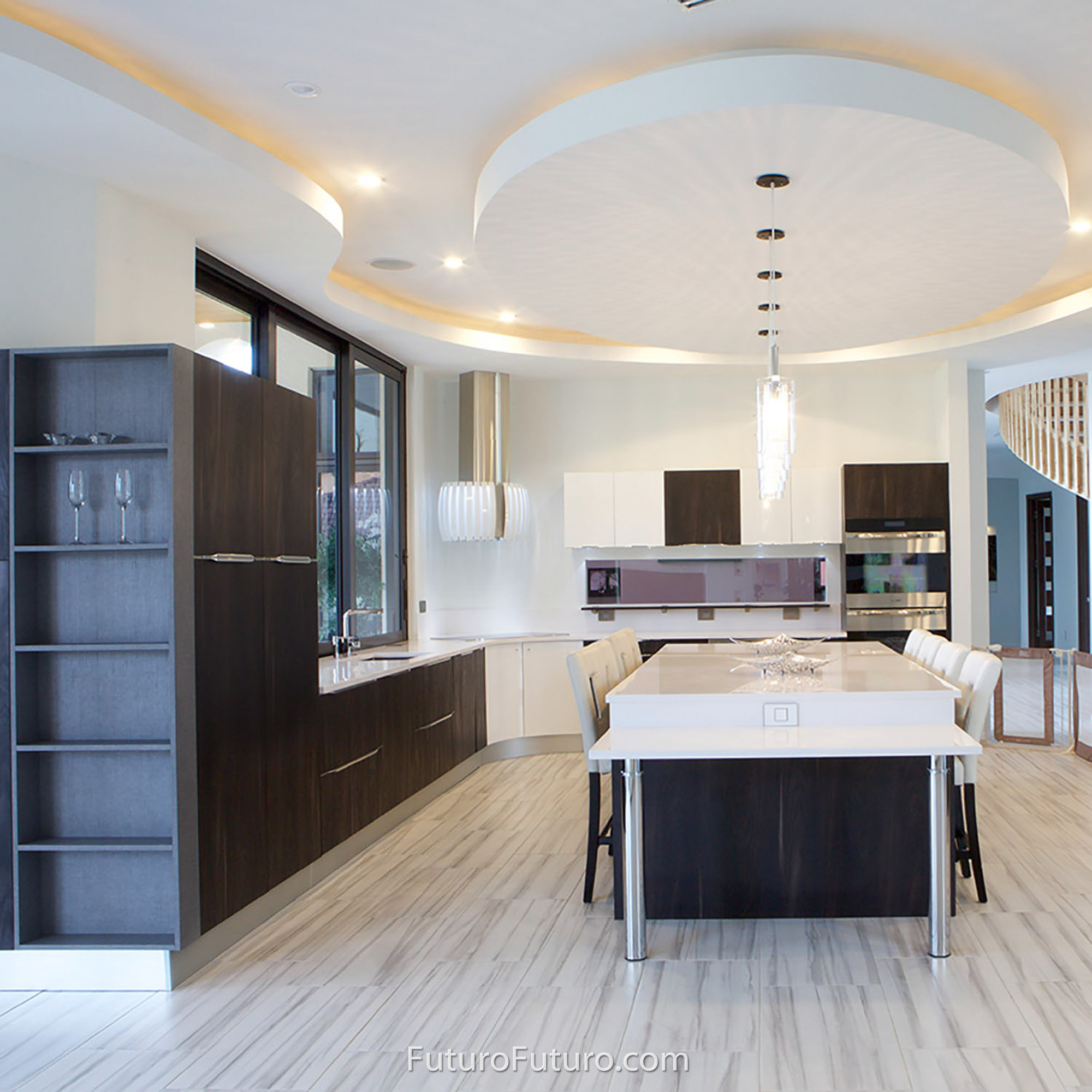 30″ Pearl White Island Range Hood IS30PEARLWHT