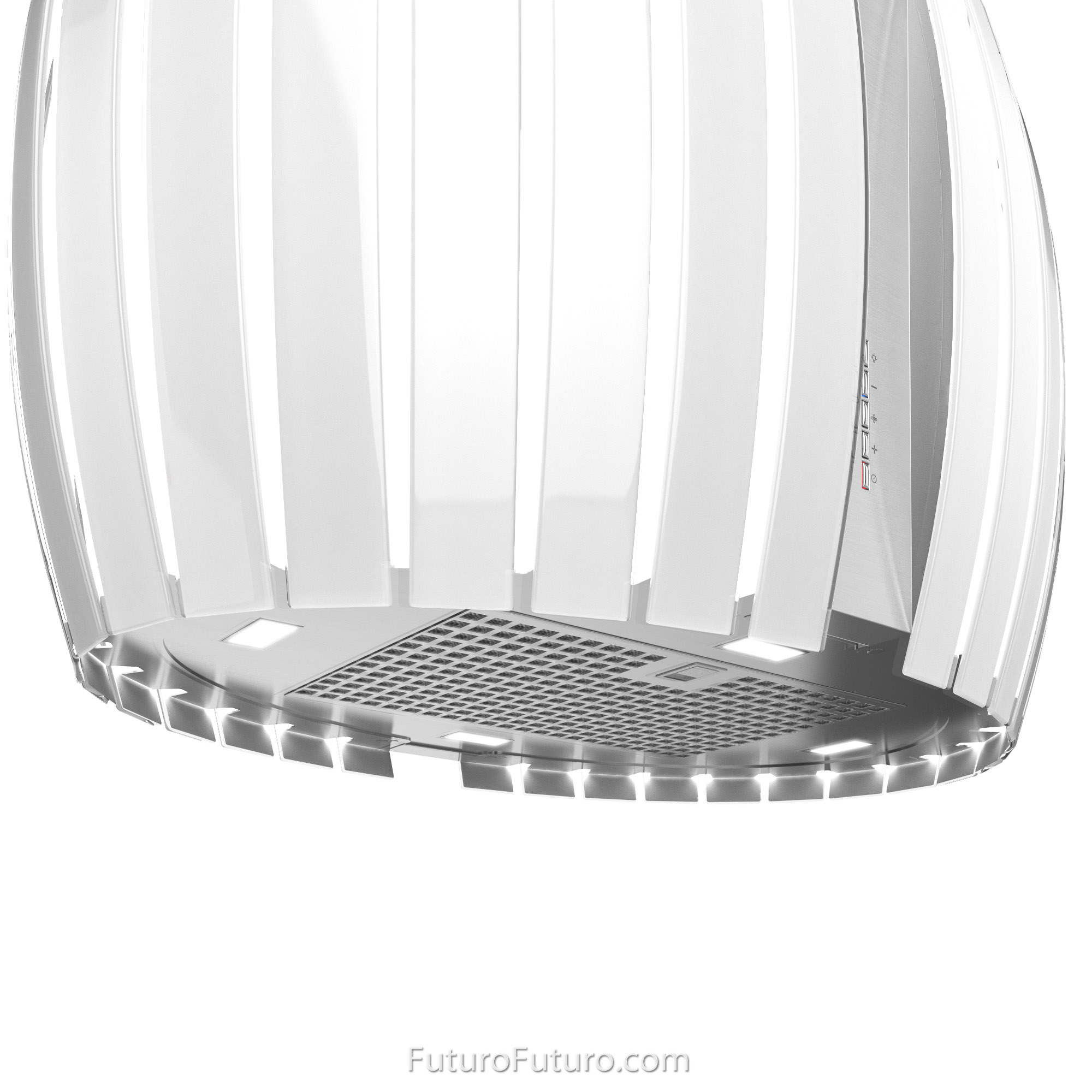 30″ Pearl White Island Range Hood IS30PEARLWHT