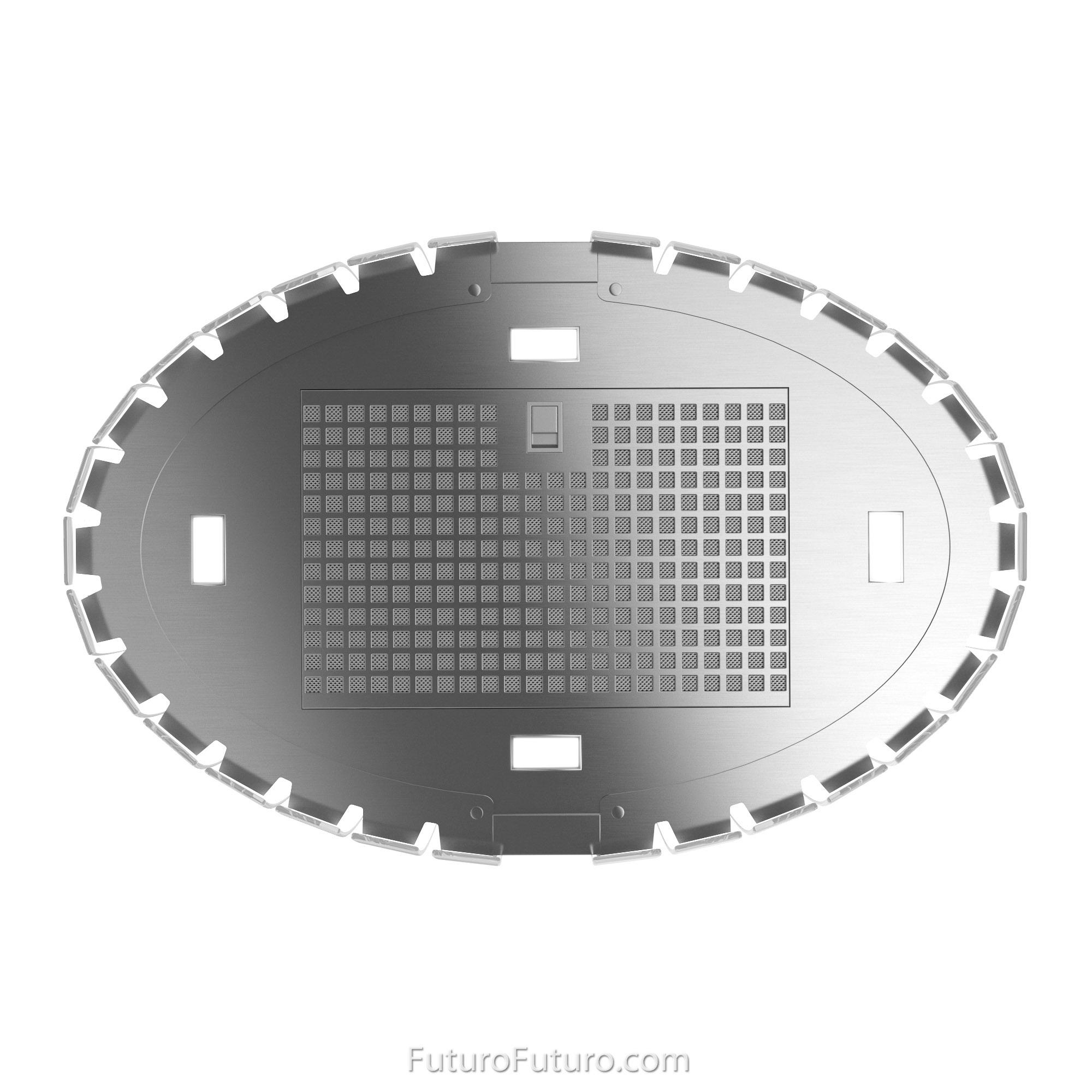 30″ Pearl White Island Range Hood IS30PEARLWHT