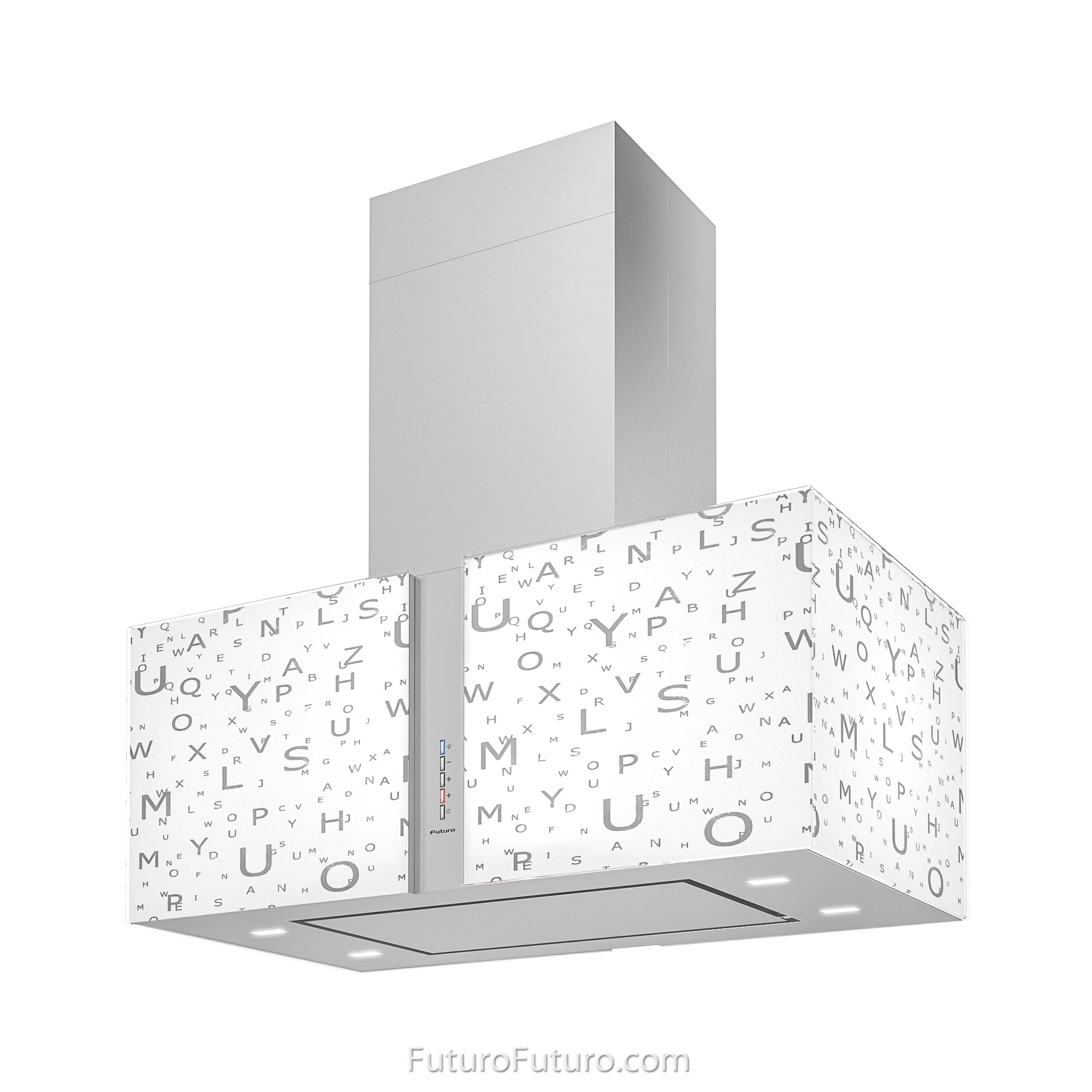 34″ Murano Alfa LED Island Range Hood IS34MURALFALED