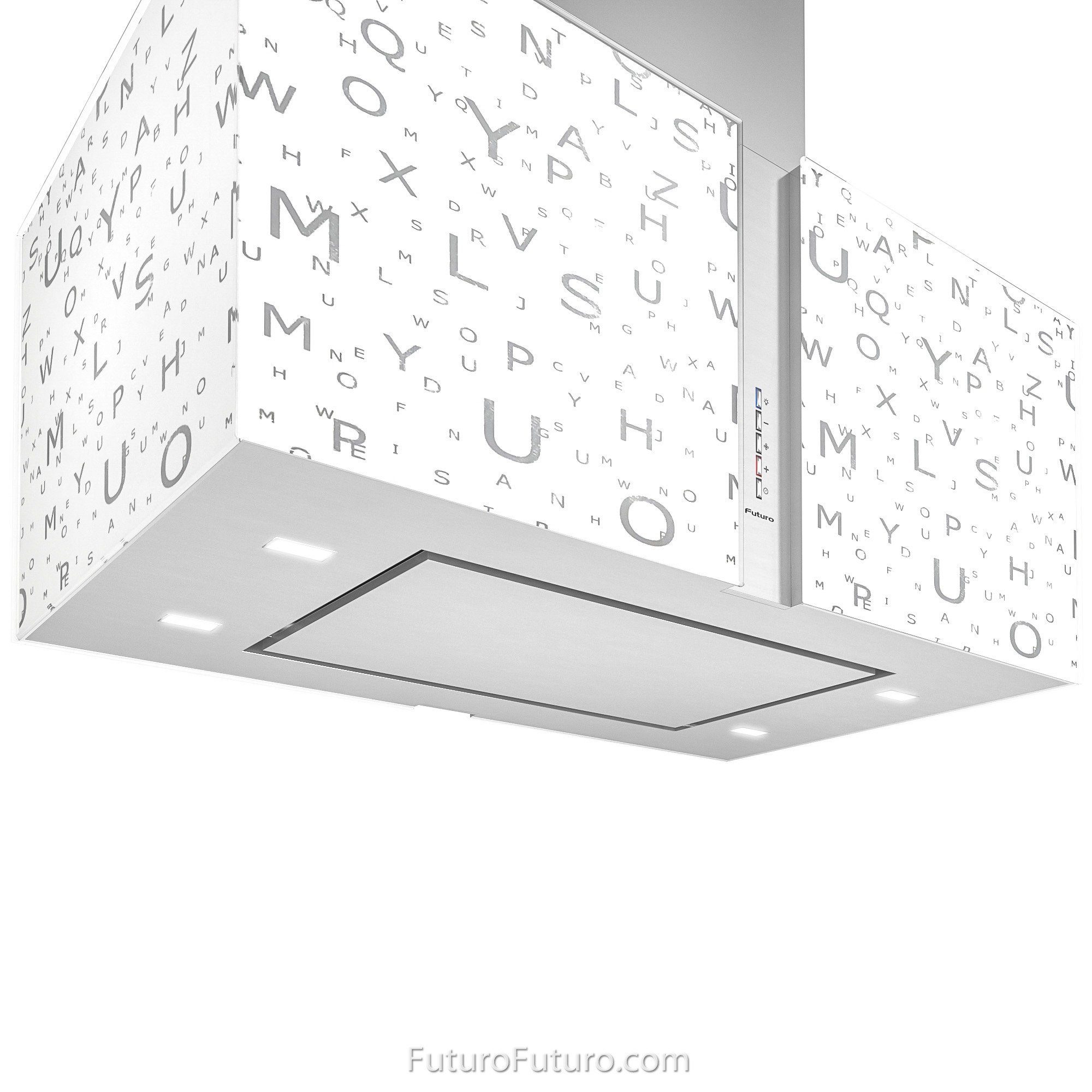 34″ Murano Alfa LED Island Range Hood IS34MURALFALED