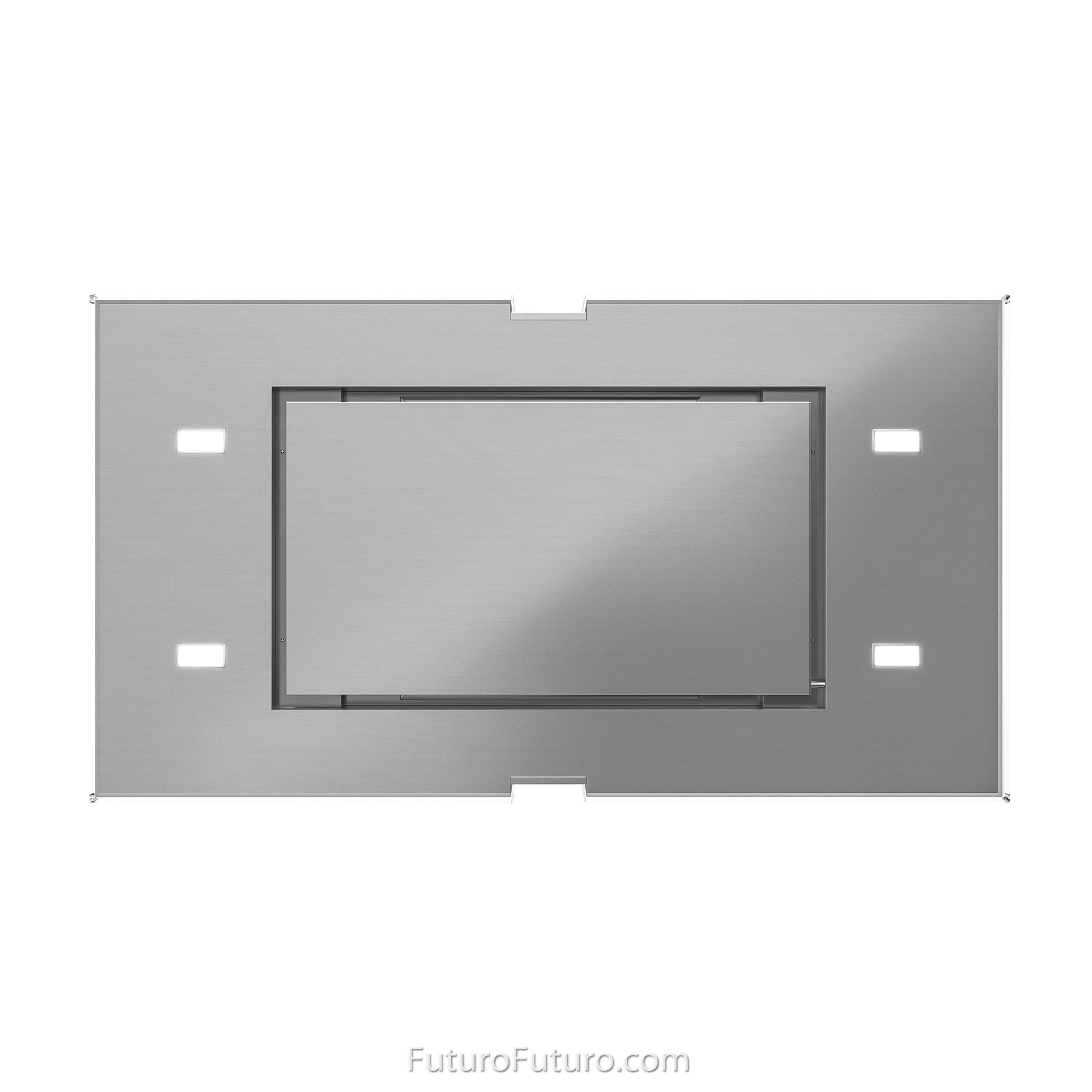 34″ Murano Alfa LED Island Range Hood IS34MURALFALED