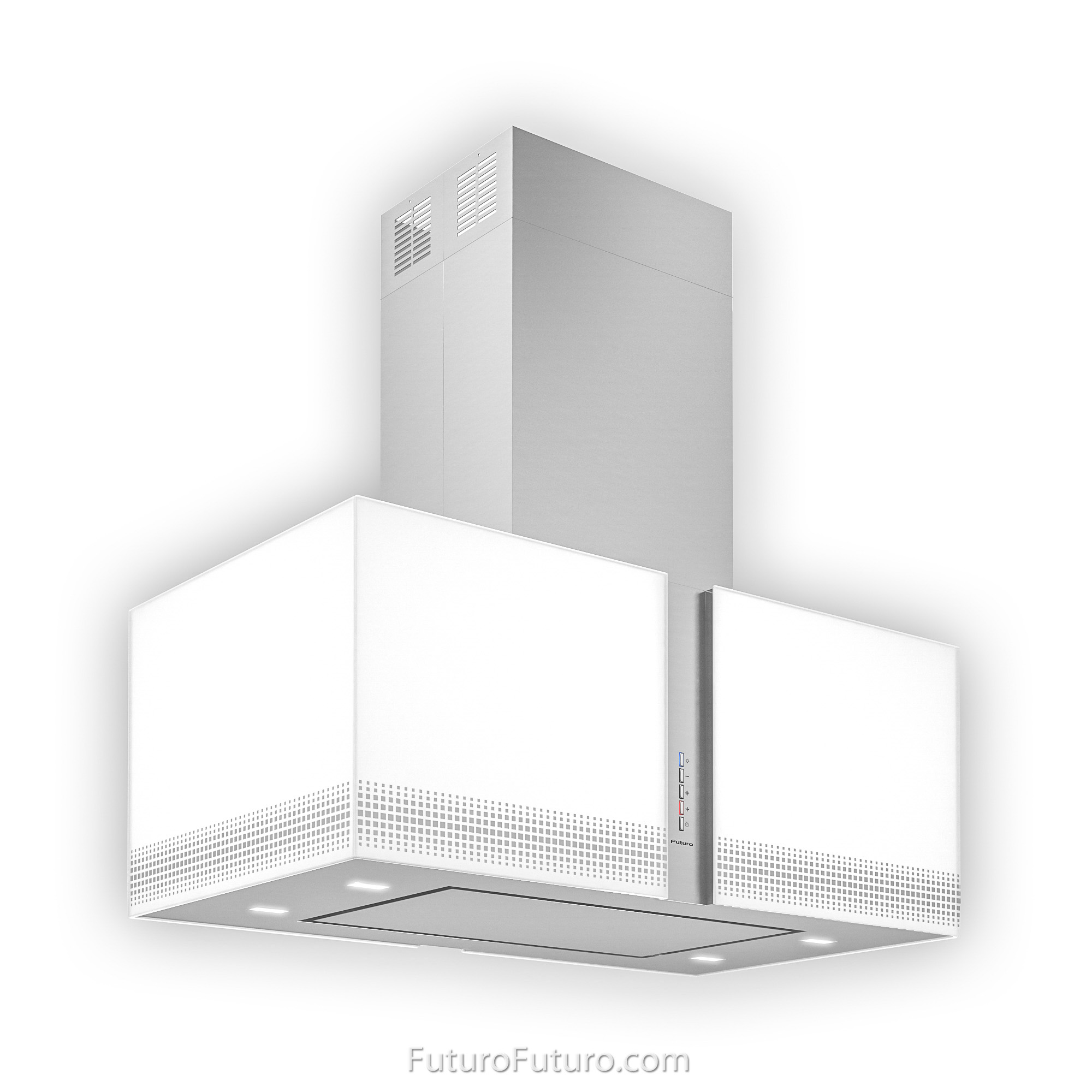 34″ Murano Fortuna LED Island Range Hood IS34MURFORTUNALED