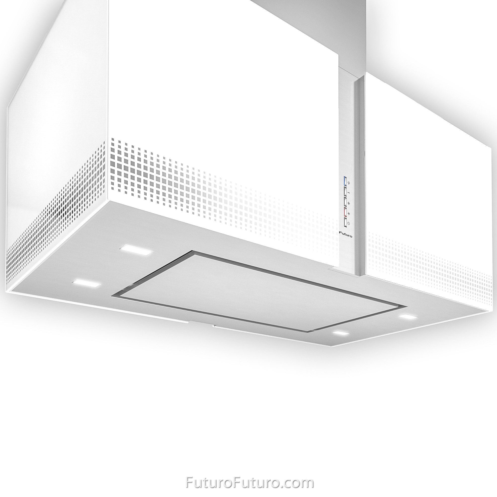 34″ Murano Fortuna LED Island Range Hood IS34MURFORTUNALED