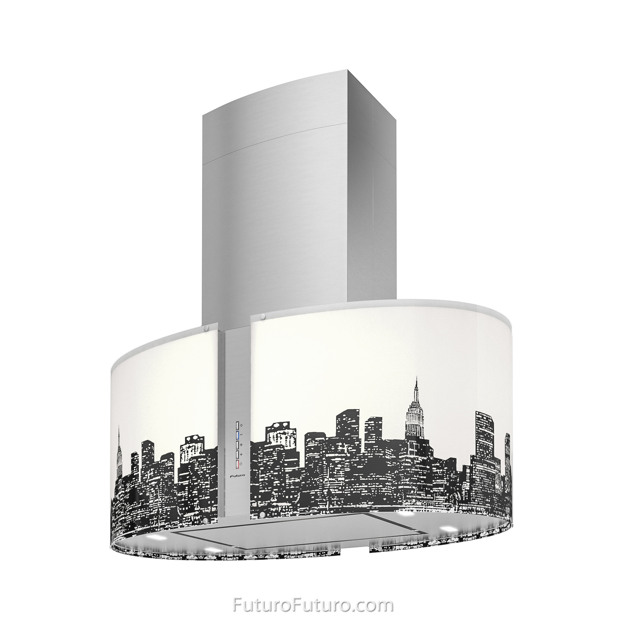 34″ Murano Metro LED Island Range Hood IS34MURMETROLED