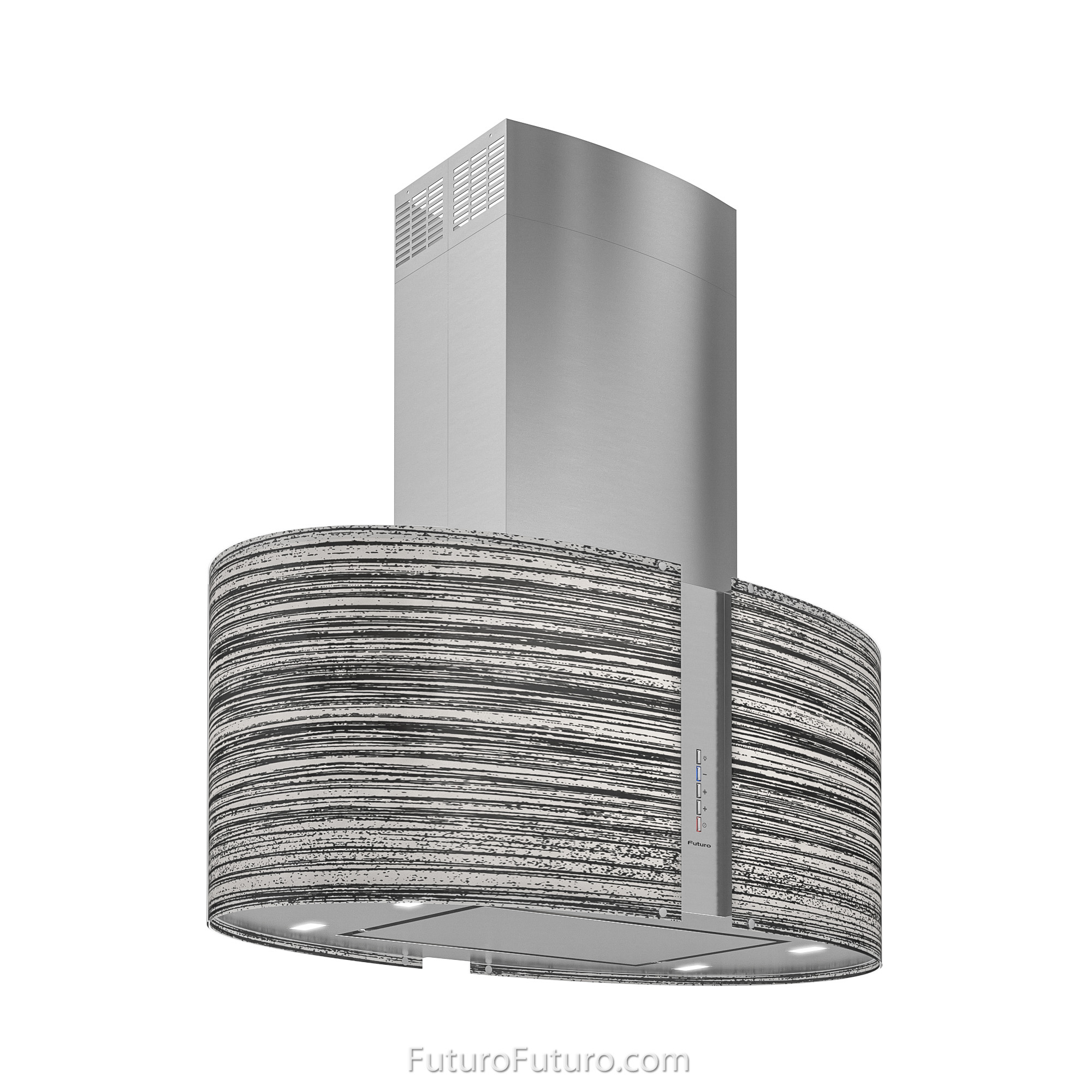 34″ Murano Motion LED Island Range Hood IS34MURMOTIONLED