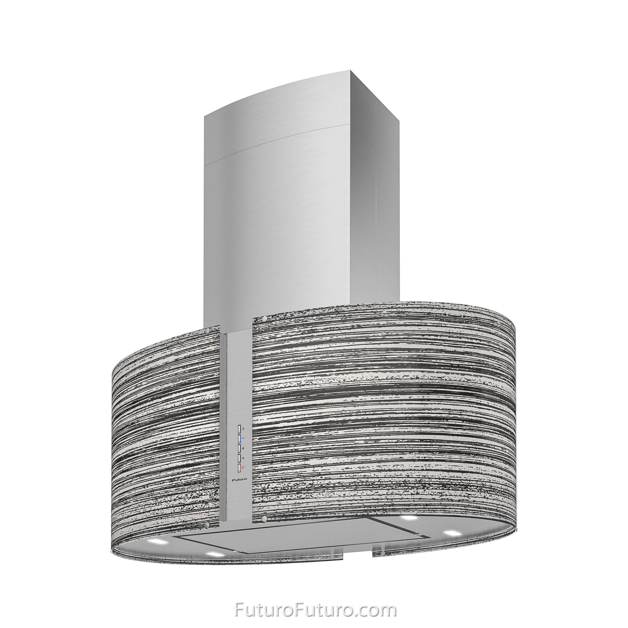 34″ Murano Motion LED Island Range Hood IS34MURMOTIONLED