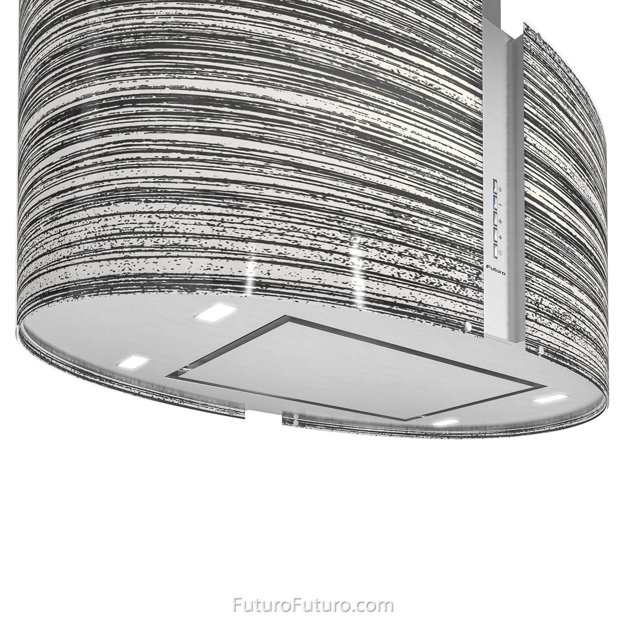 34″ Murano Motion LED Island Range Hood IS34MURMOTIONLED