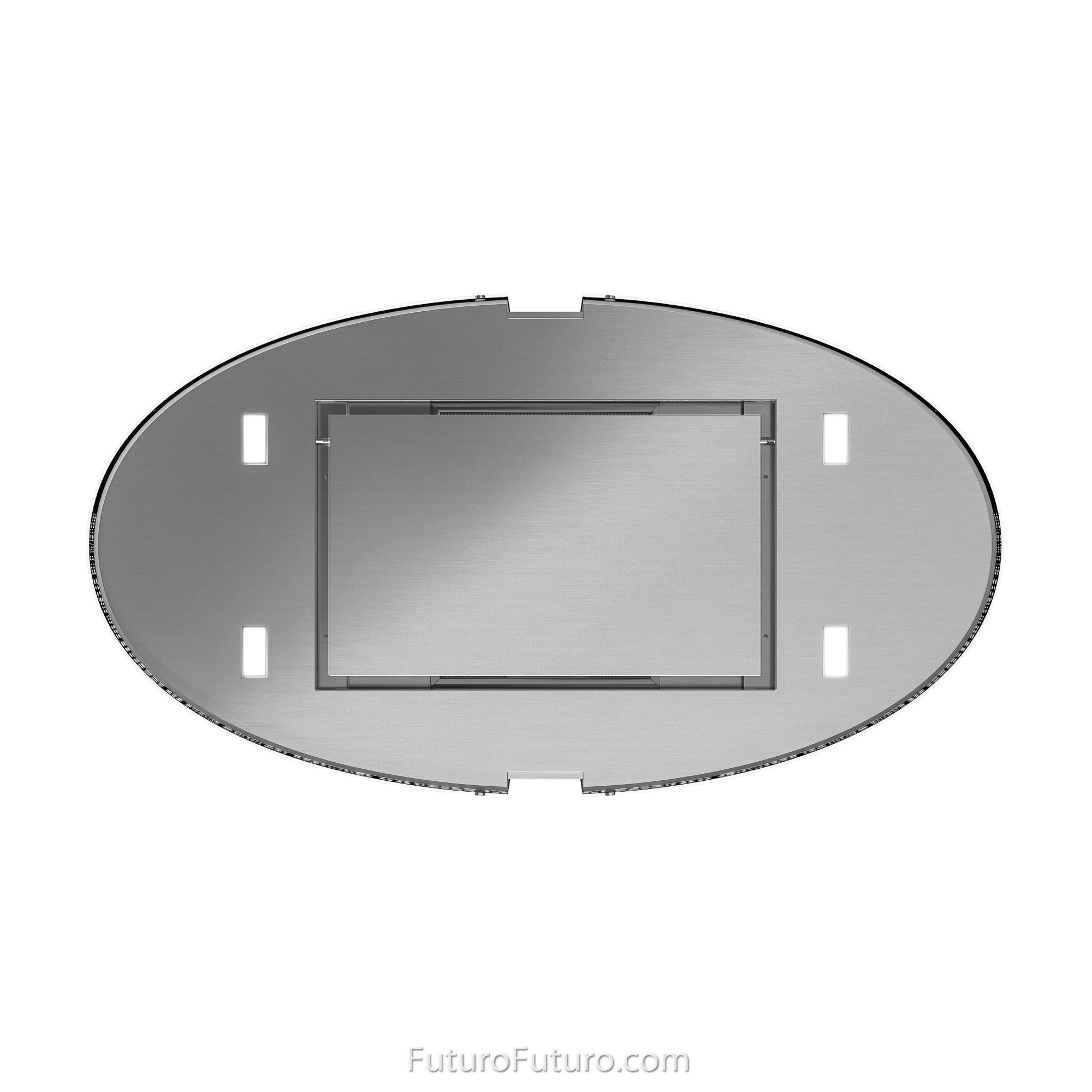 34″ Murano New York LED Island Range Hood IS34MURNEWYORKLED