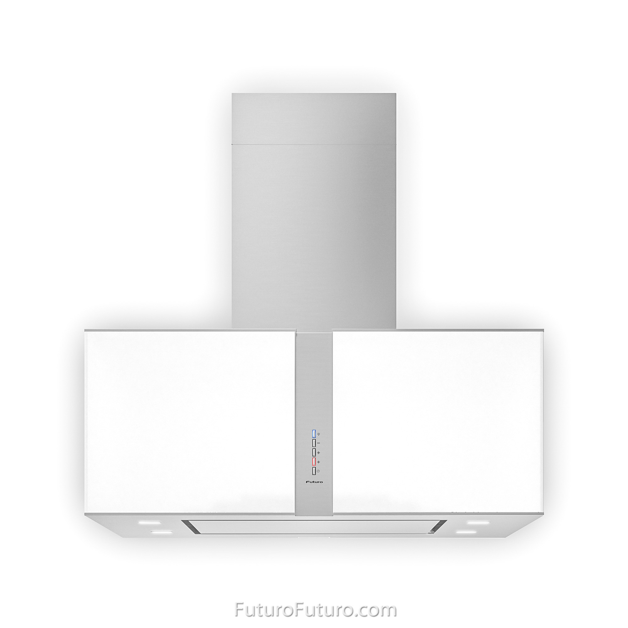 34″ Murano Snow LED Island Range Hood IS34MURSNOWLED