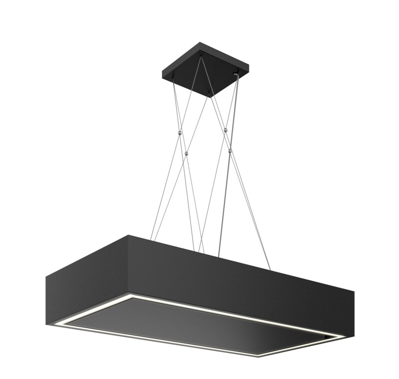 36″ Balance Black Island Range Hood IS36BALANCEBLK