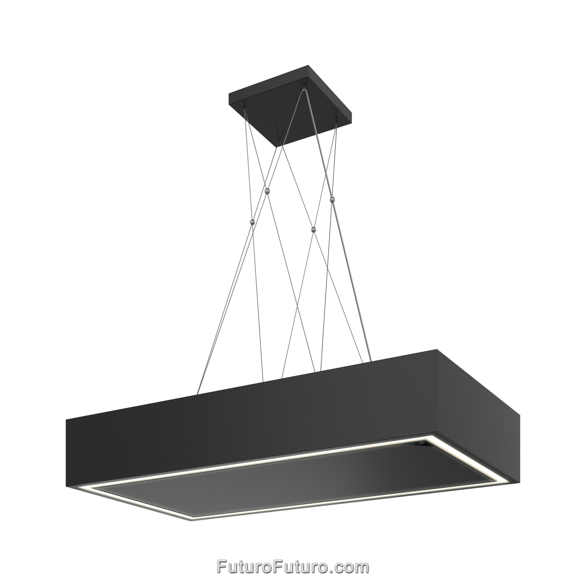 36″ Balance Black Island Range Hood IS36BALANCEBLK