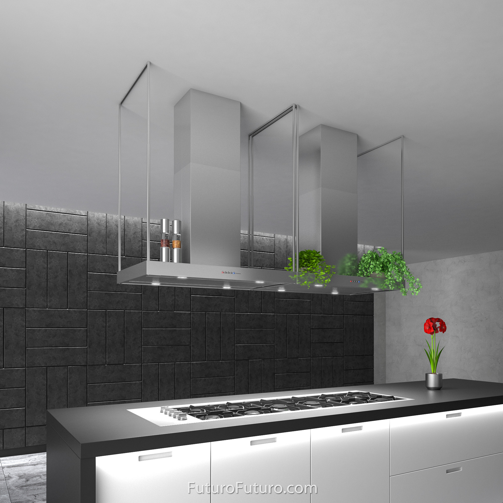 36″ Europe Island Range Hood IS36EUROPE
