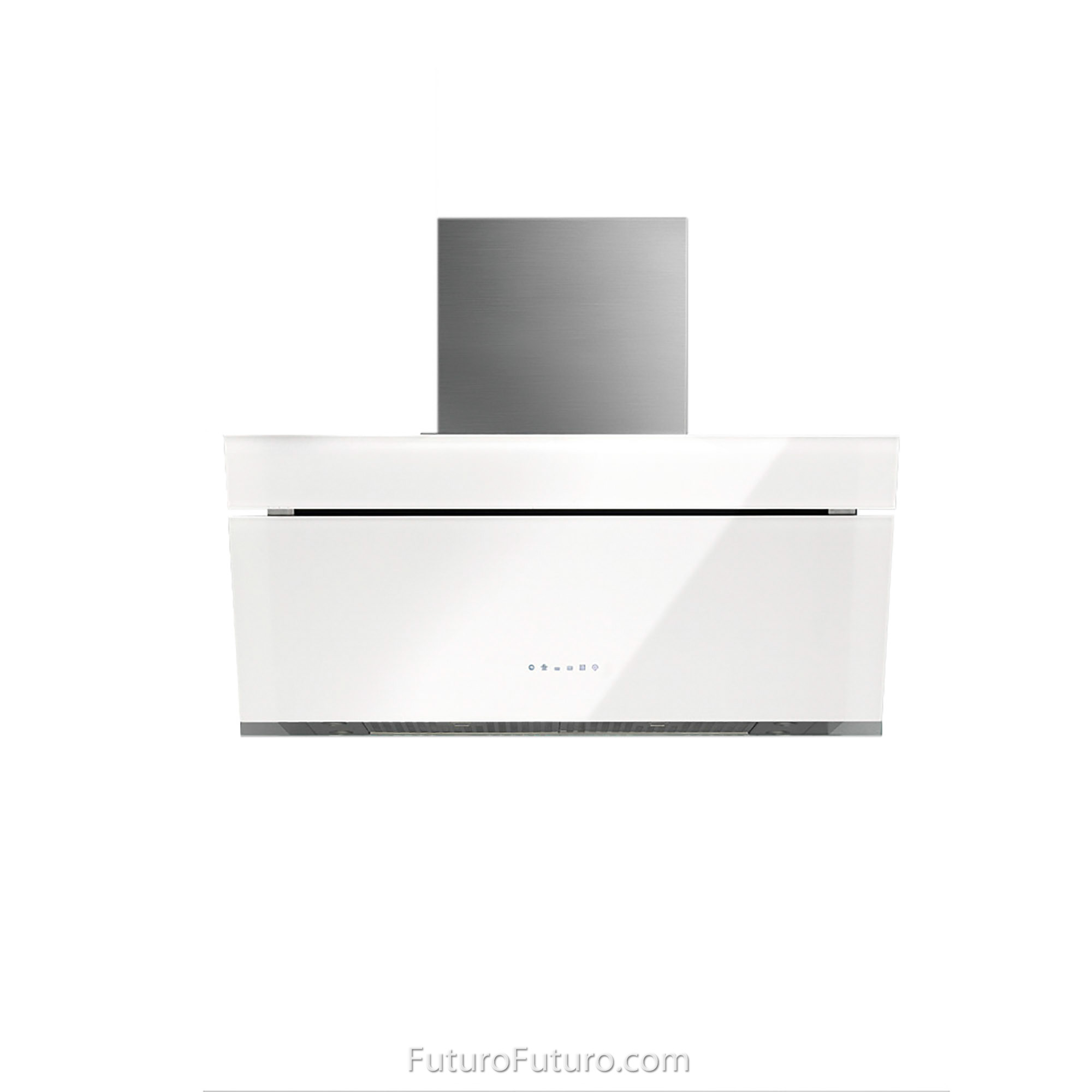 36″ Gullwing White Island Range Hood IS36GULLWINGWHT