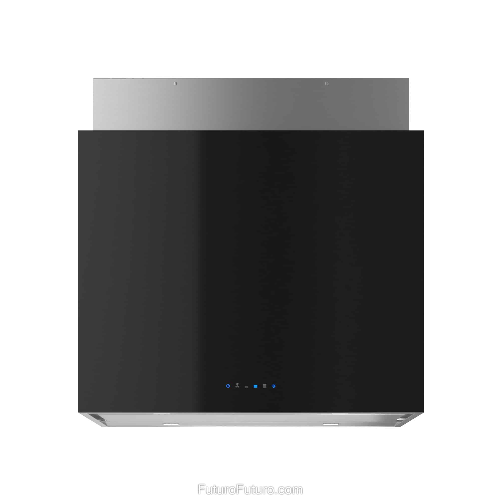 36″ Lombardy Black Island Range Hood IS36LOMBARDYBLK