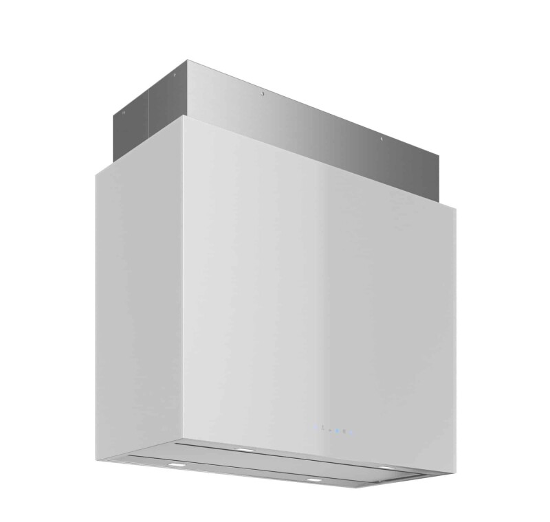36″ Lombardy White Island Range Hood IS36LOMBARDYWHT