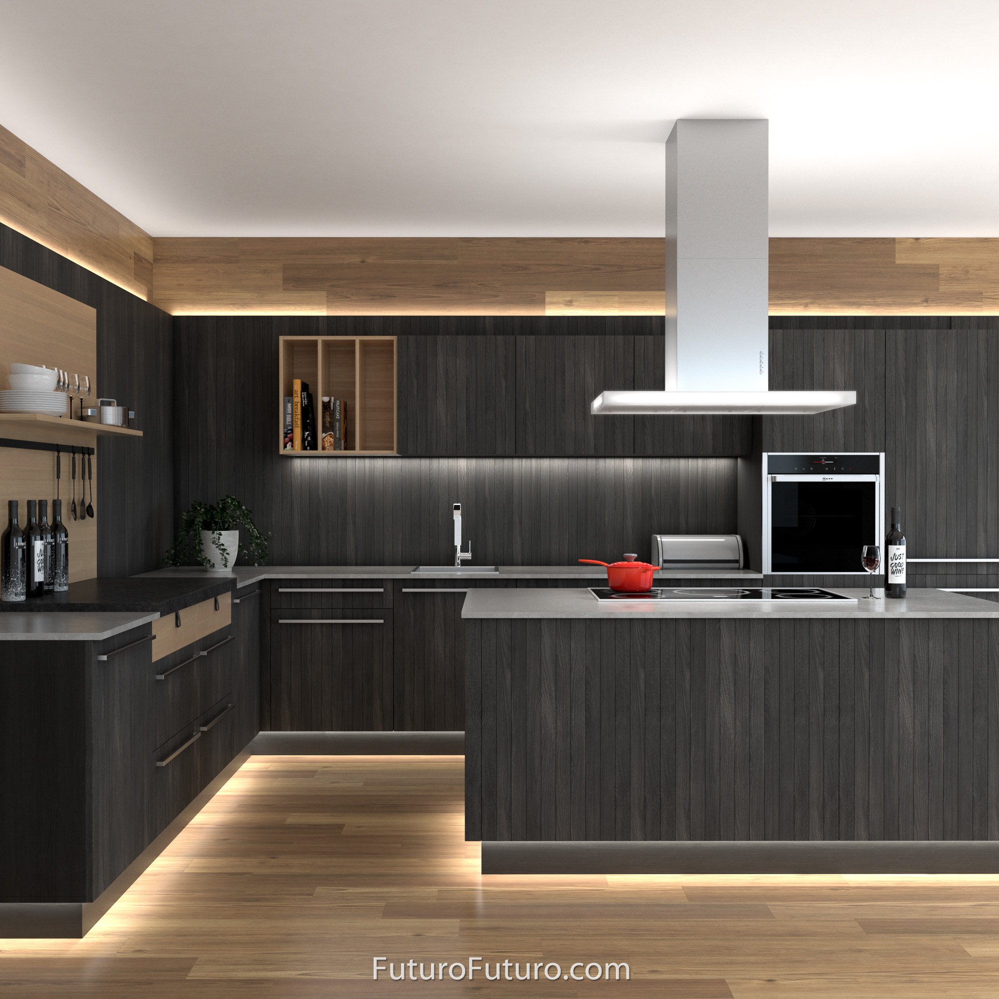 36″ Luxor Island Range Hood IS36LUXOR