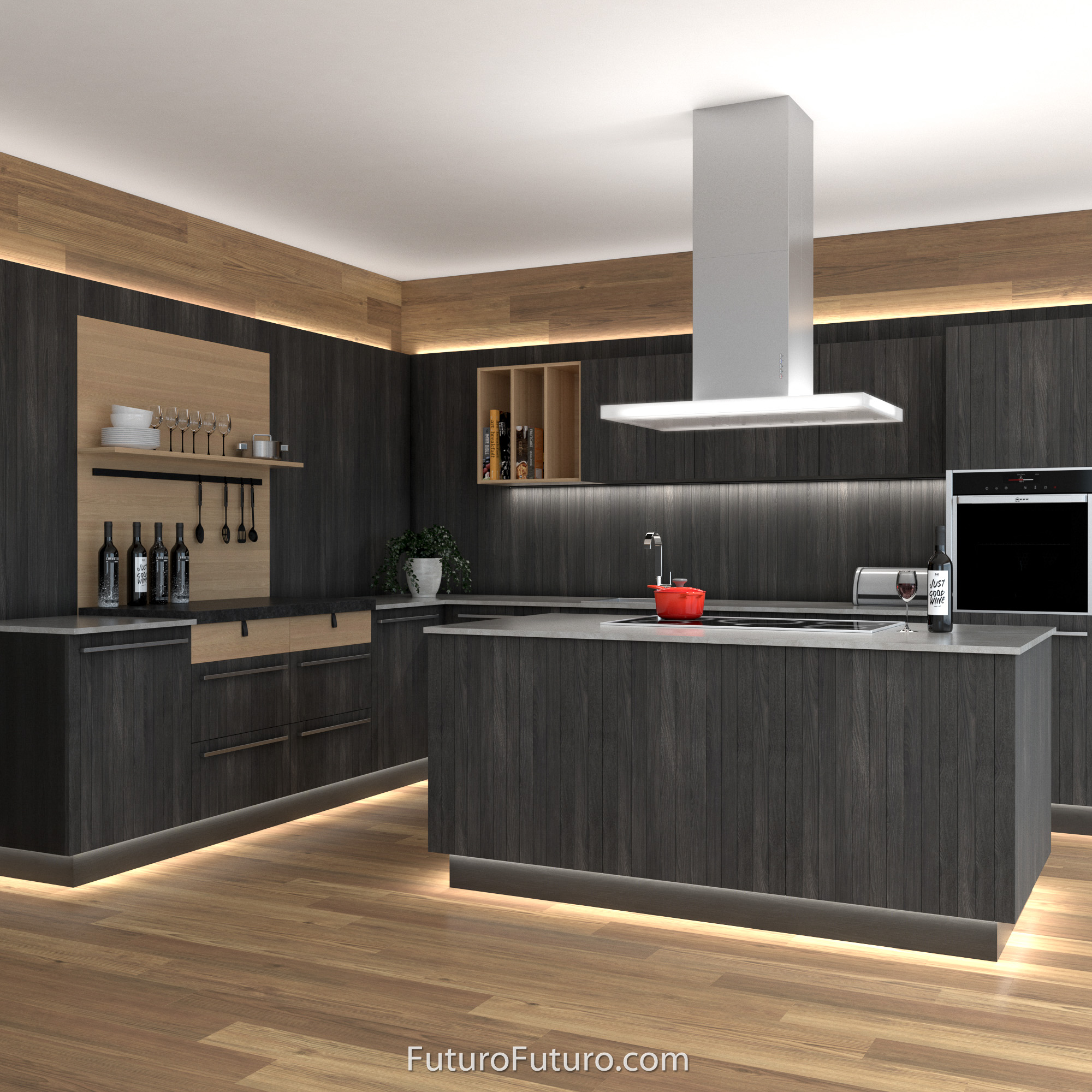 36″ Luxor Island Range Hood IS36LUXOR