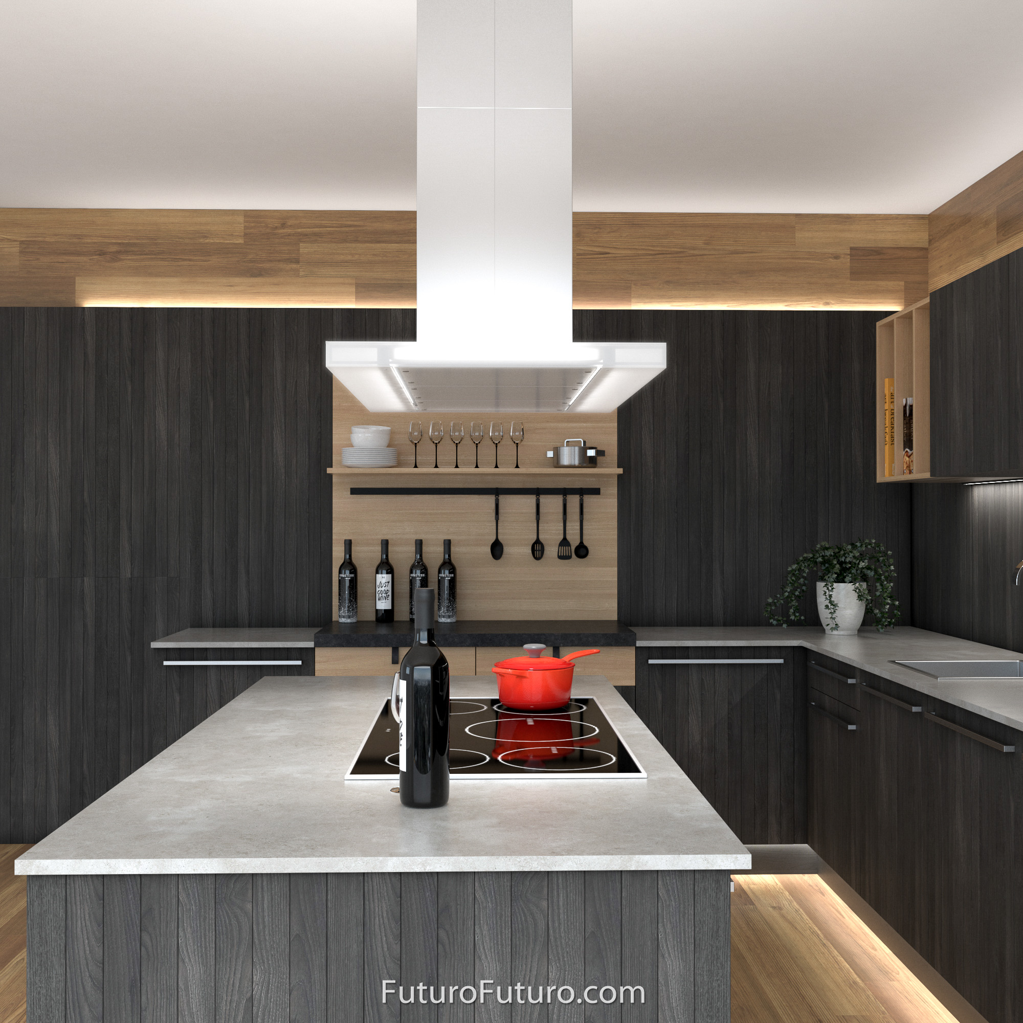 36″ Luxor Island Range Hood IS36LUXOR