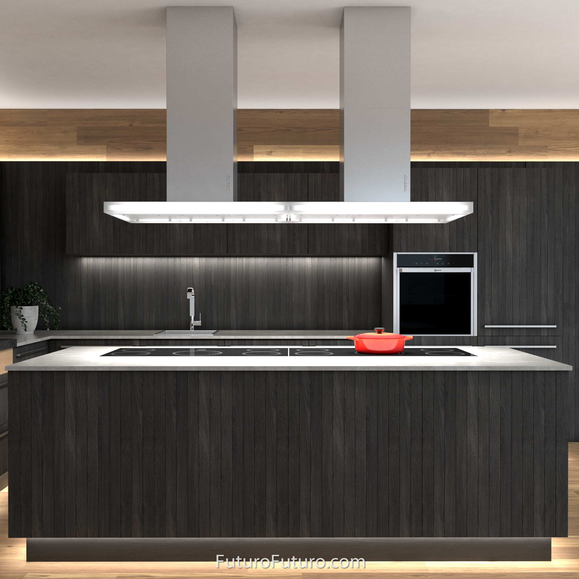 36″ Luxor Island Range Hood IS36LUXOR