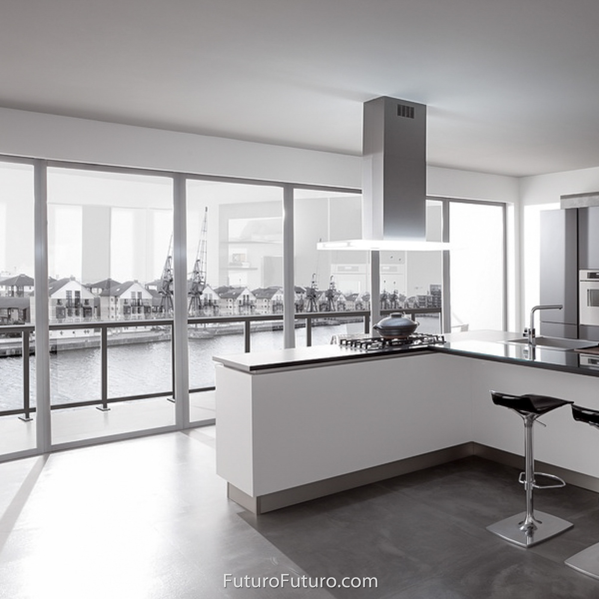 36″ Luxor Island Range Hood IS36LUXOR