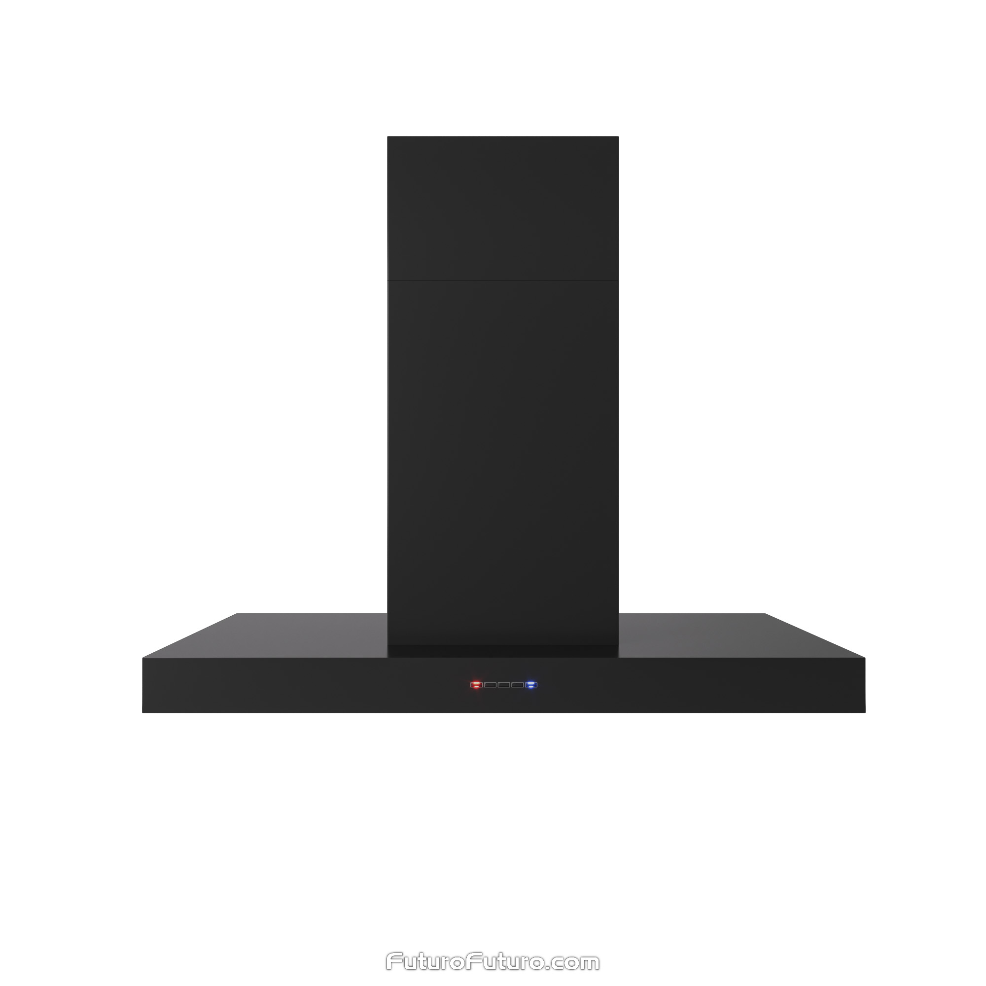 36″ Positano Black Island Range Hood IS36POSITANOBLK