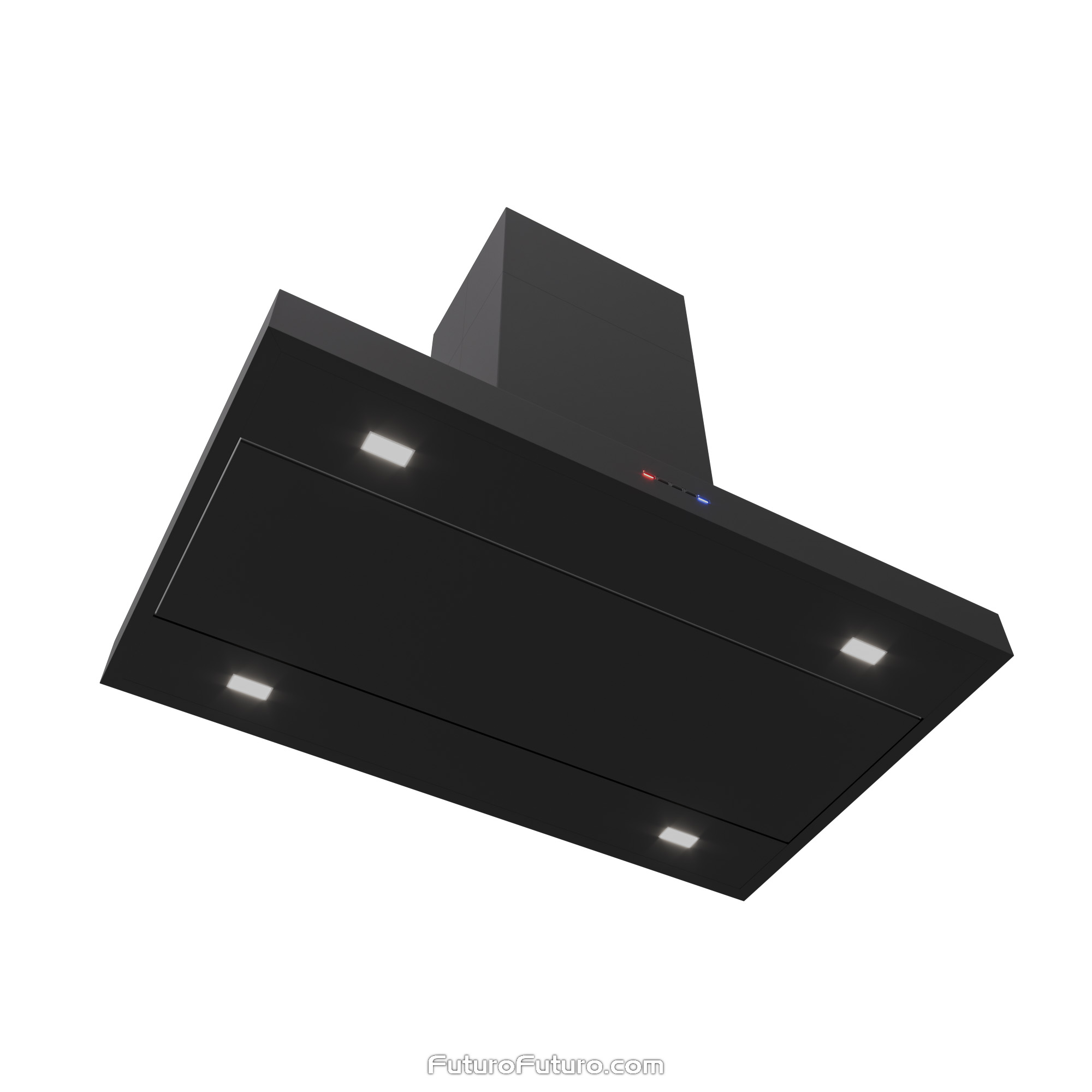 36″ Positano Black Island Range Hood IS36POSITANOBLK