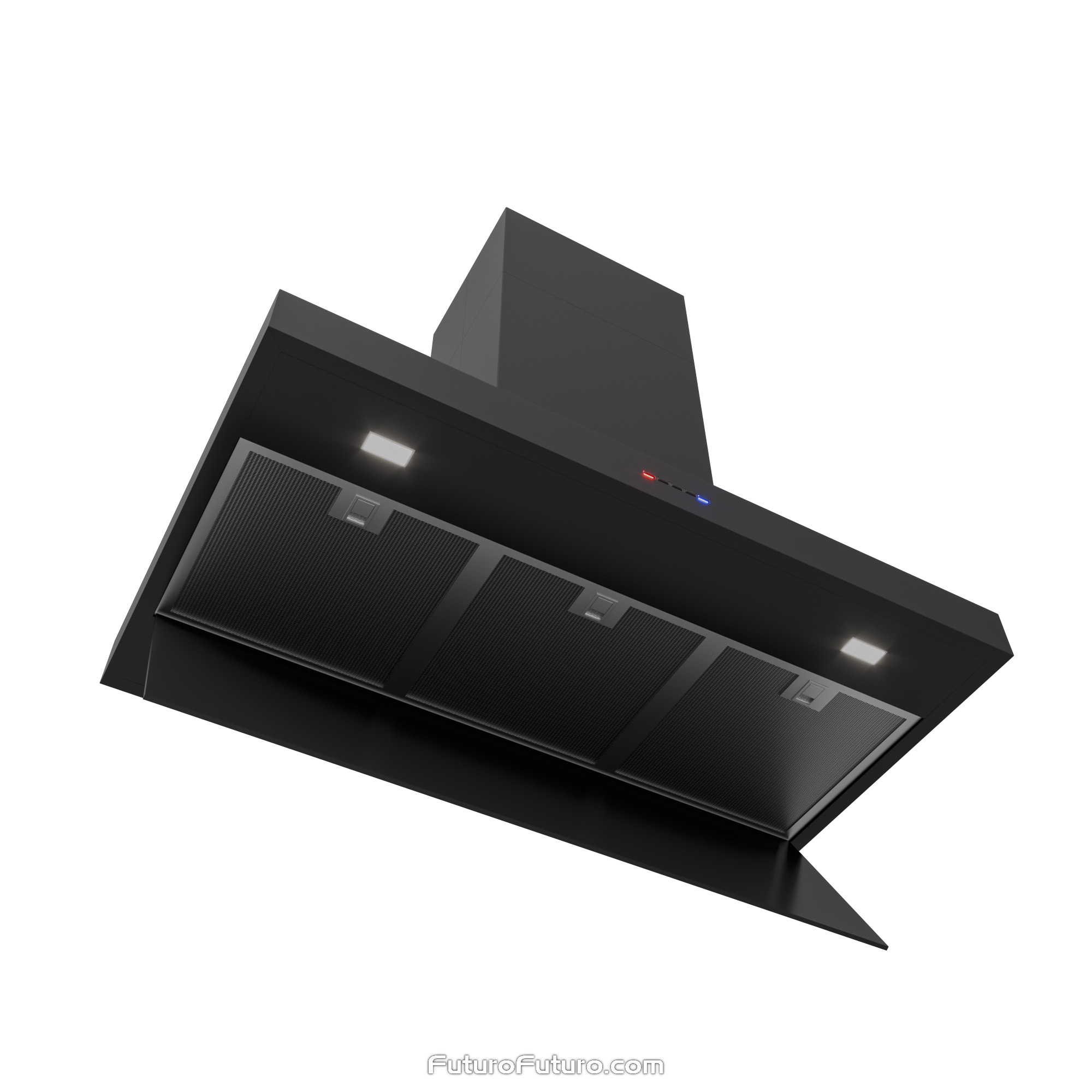 36″ Positano Black Island Range Hood IS36POSITANOBLK