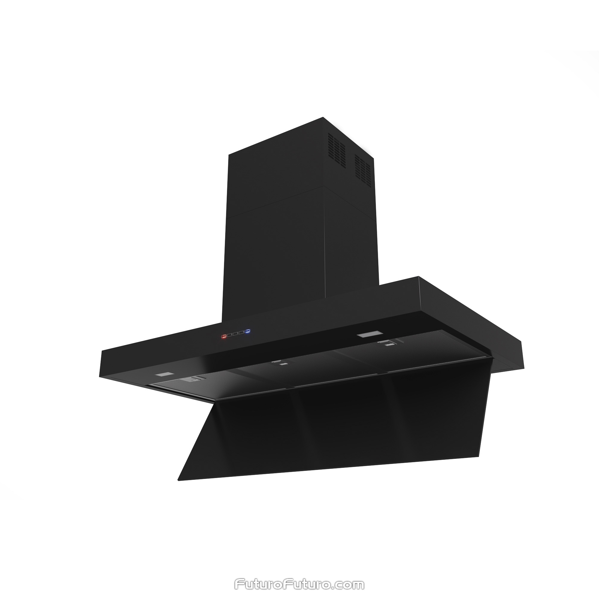 36″ Positano Black Island Range Hood IS36POSITANOBLK