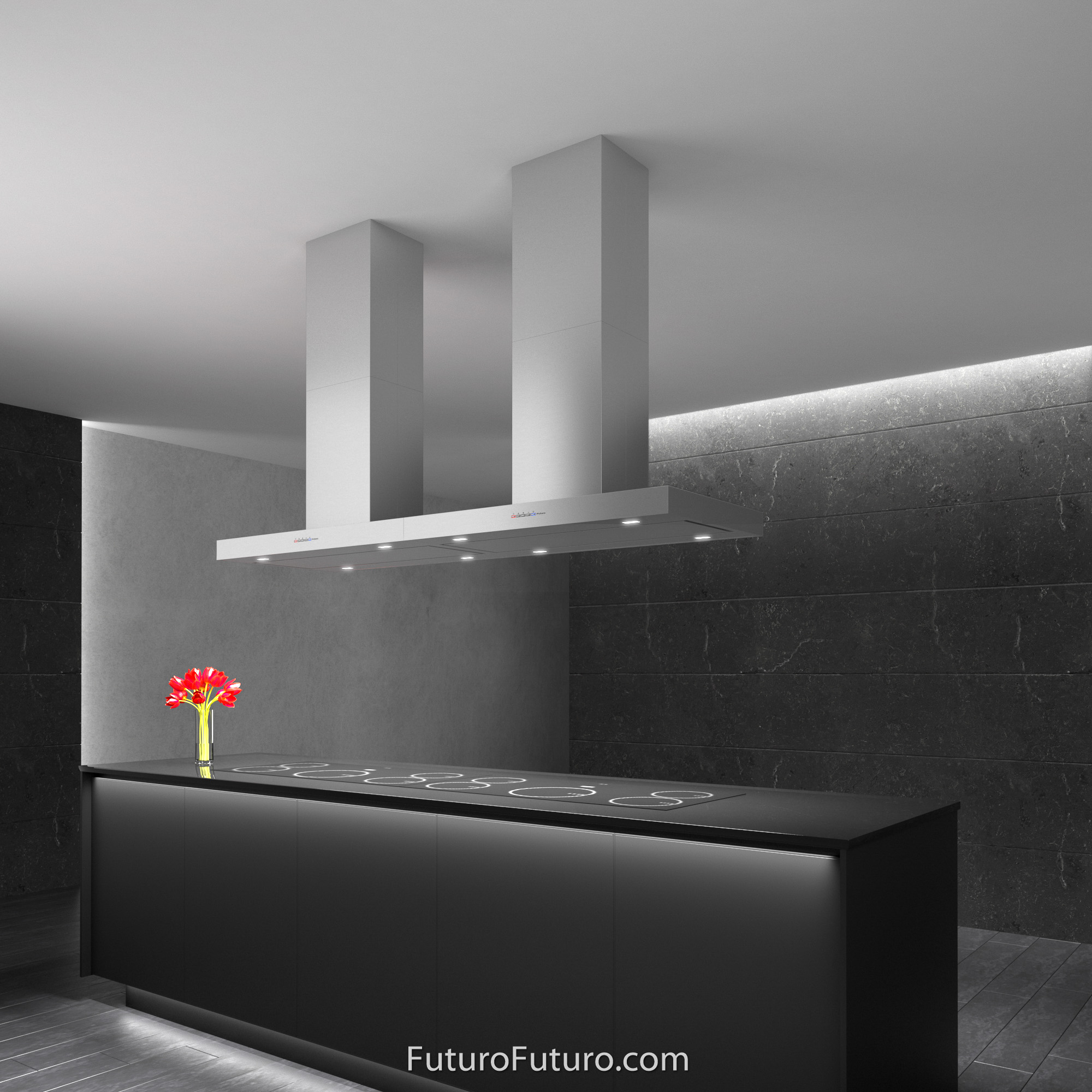 36″ Positano Island Range Hood IS36POSITANO