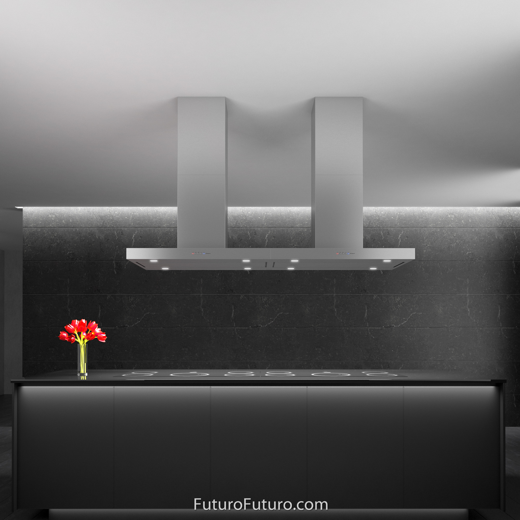 36″ Positano Island Range Hood IS36POSITANO