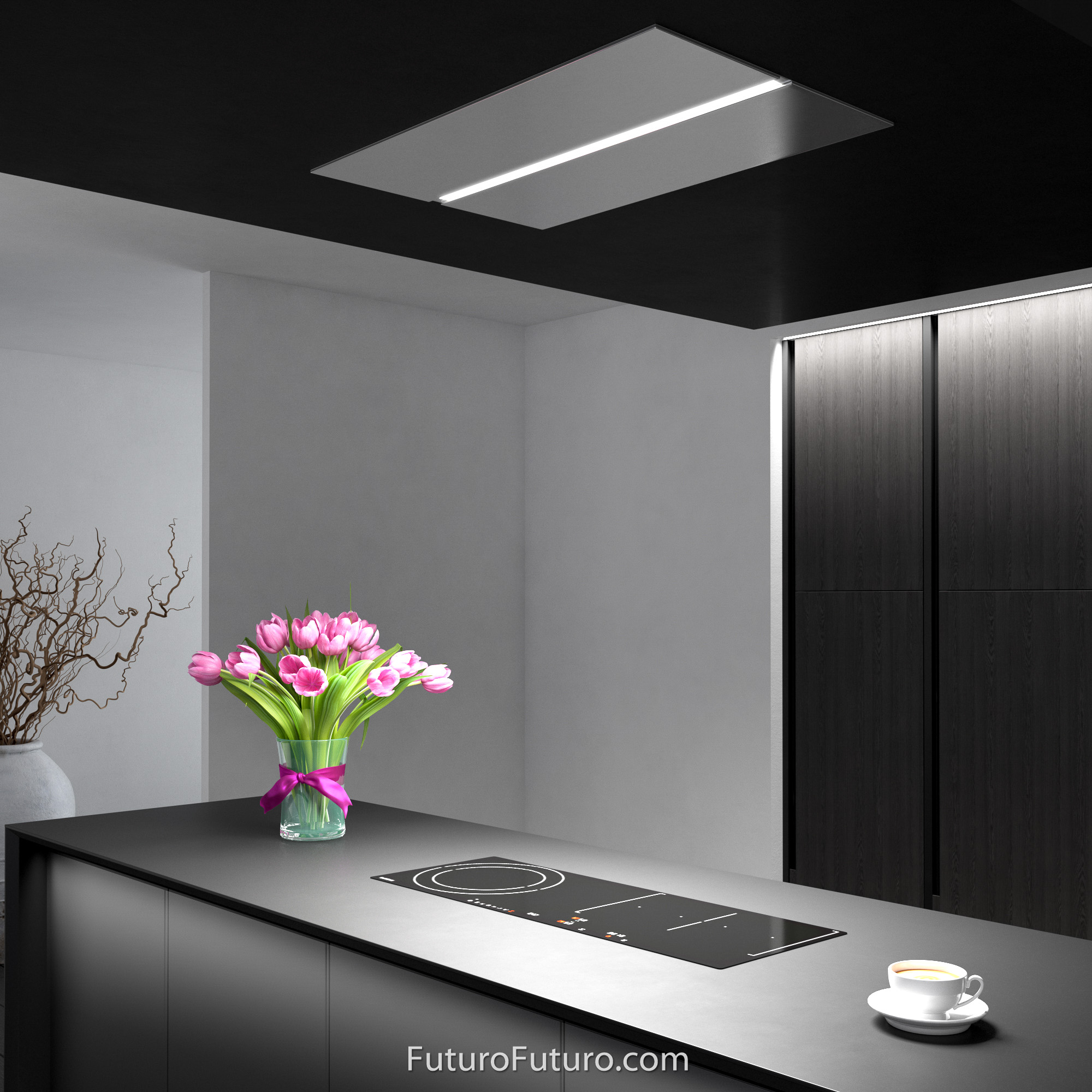 36″ Savona Inox Ceiling Range Hood IS36SAVONAINOX