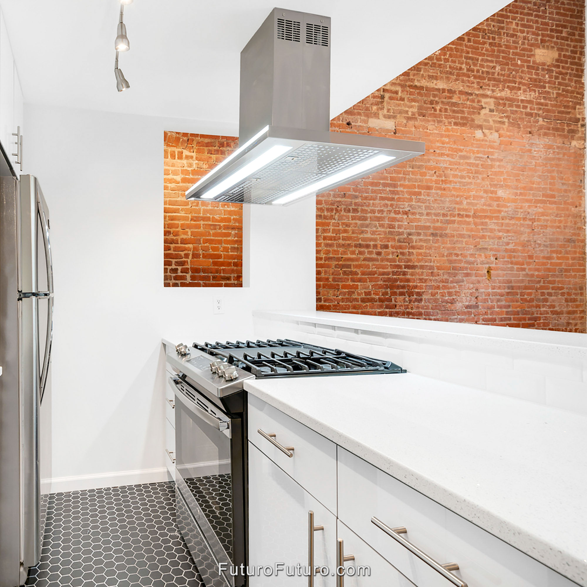 36″ Streamline Island Range Hood IS36STREAMLINEWHT