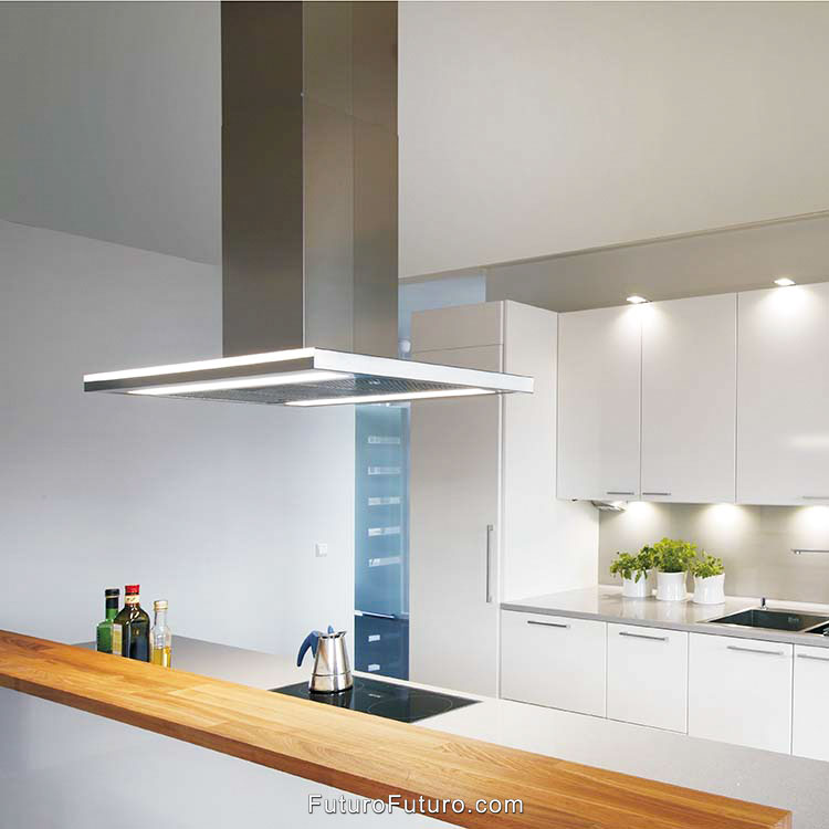 36″ Streamline Island Range Hood IS36STREAMLINEWHT
