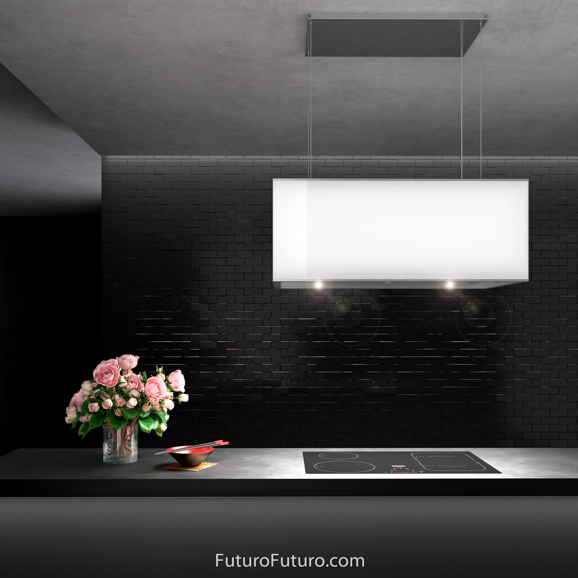36″ Tactio Island Range Hood IS36TACTIO