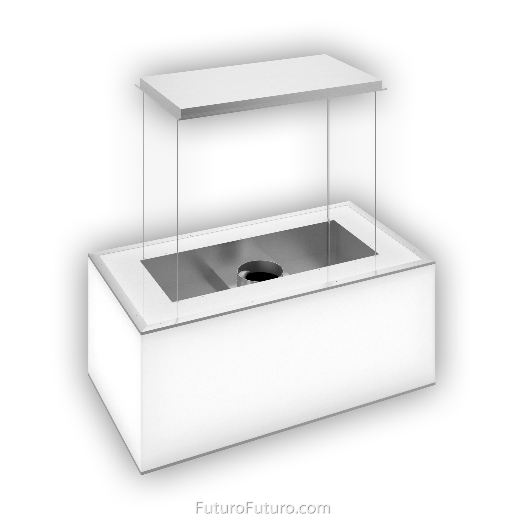 36″ Tactio Island Range Hood IS36TACTIO