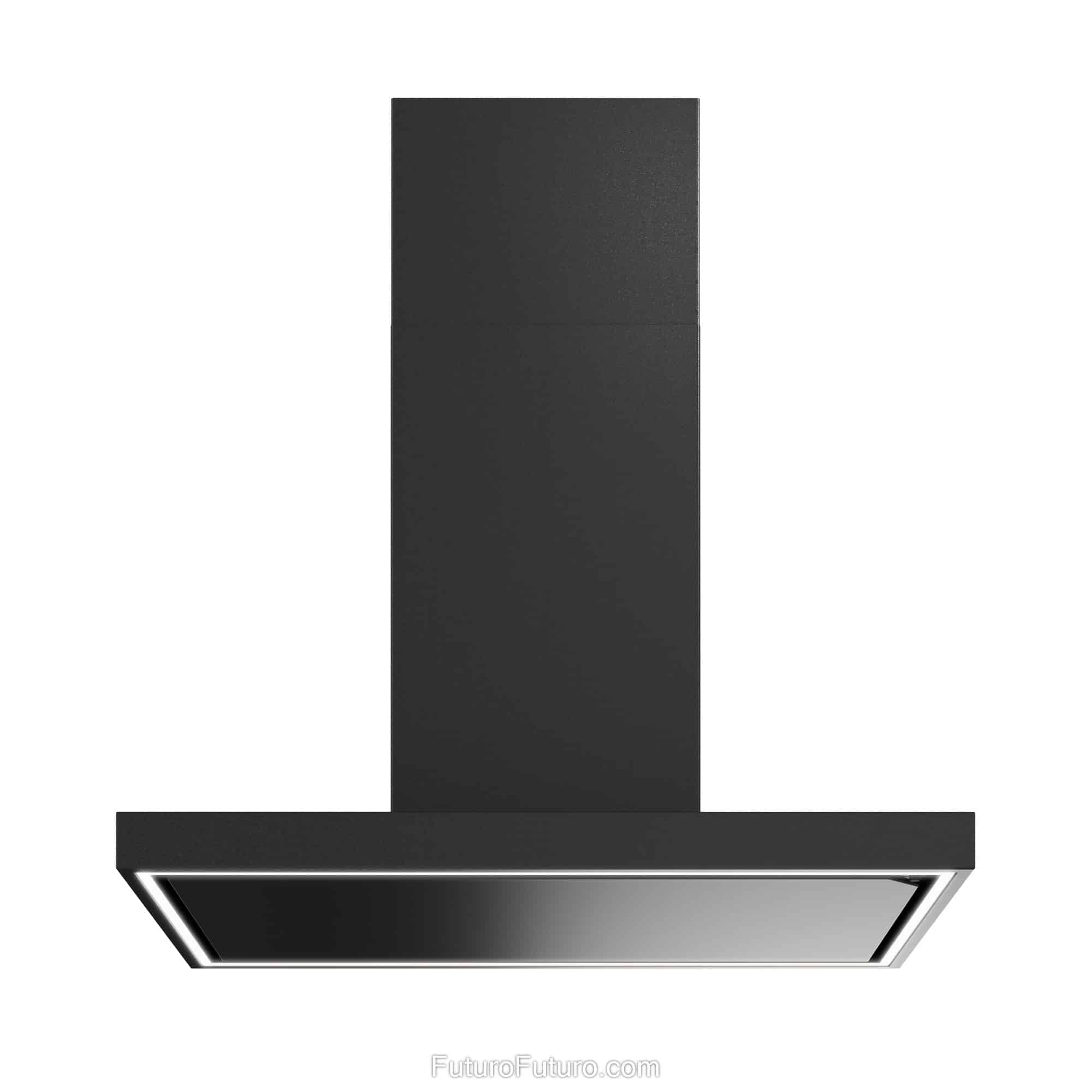 36″ Turo Black Island Range Hood IS36TUROBLK