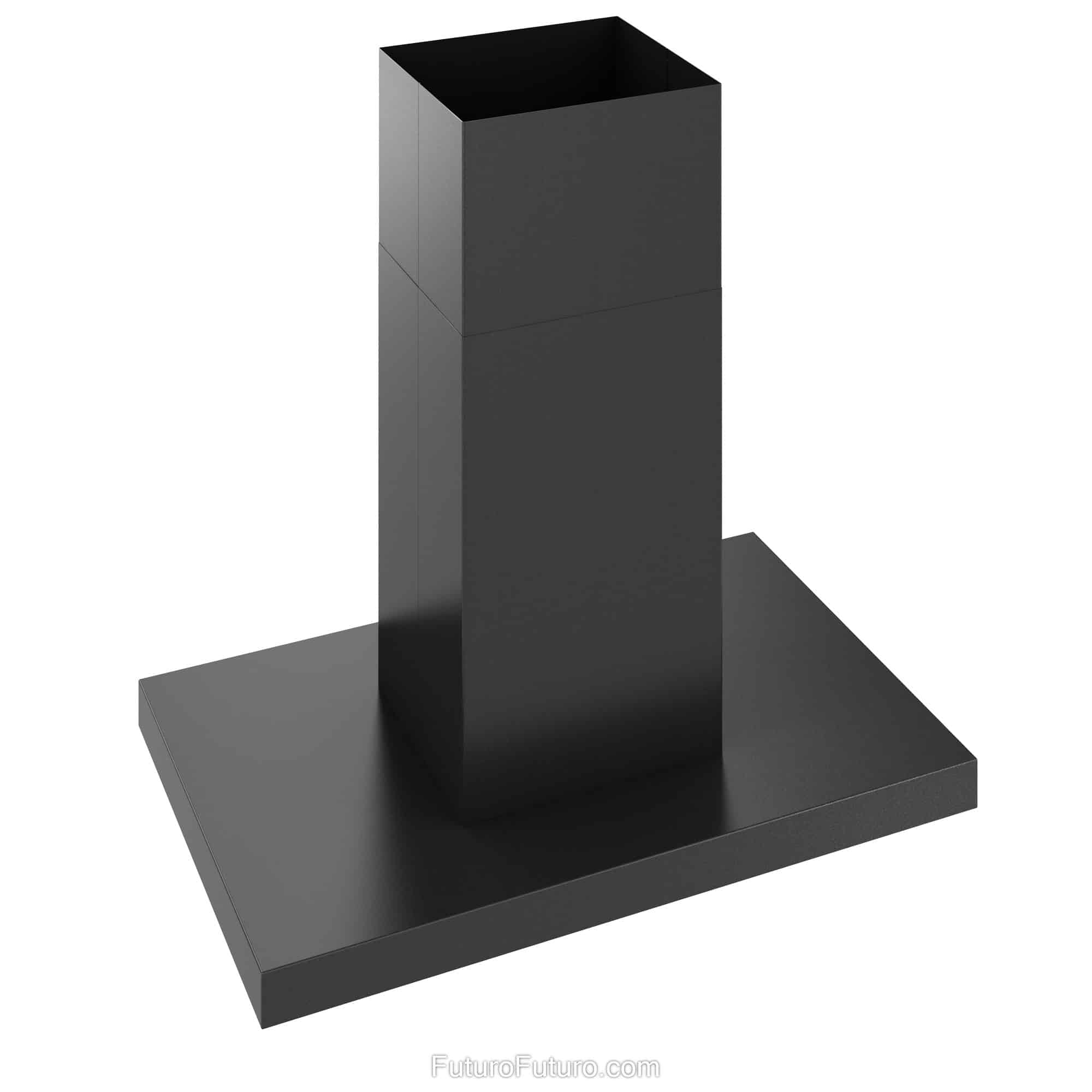 36″ Turo Black Island Range Hood IS36TUROBLK