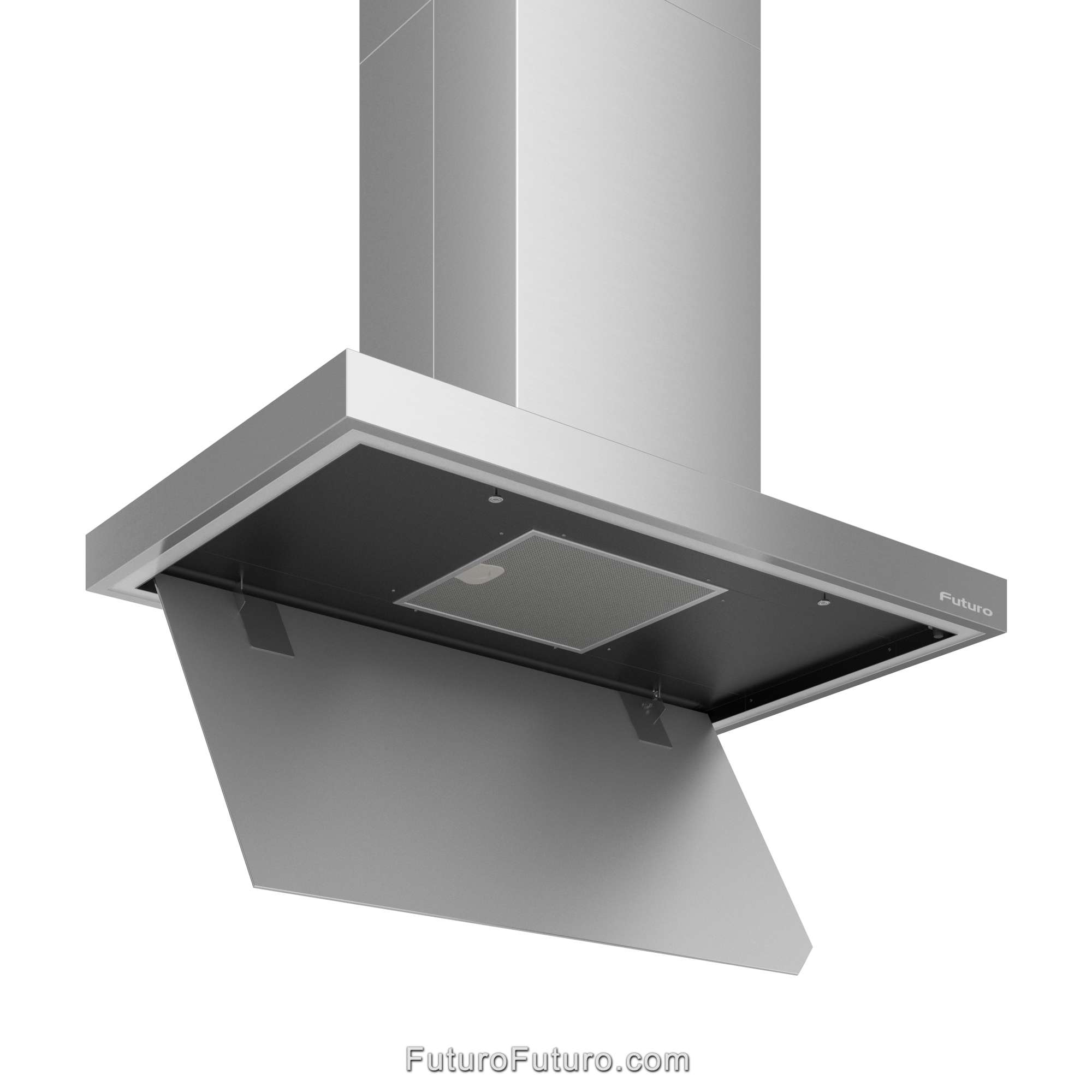36″ Turo Inox Island Range Hood IS36TUROINOX
