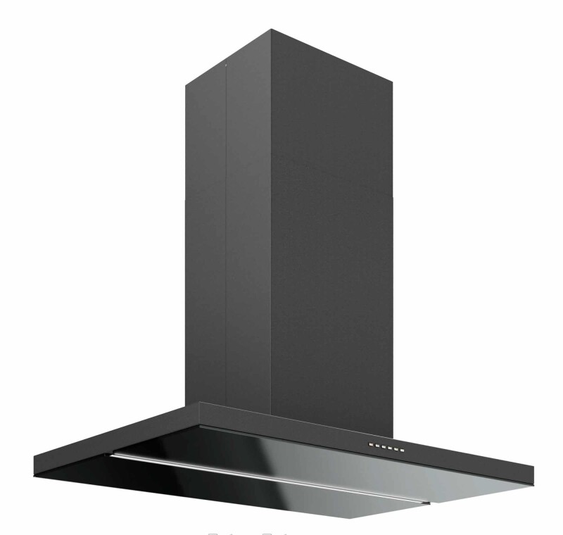 36″ Viale Black Island Range Hood IS36VIALEBLK
